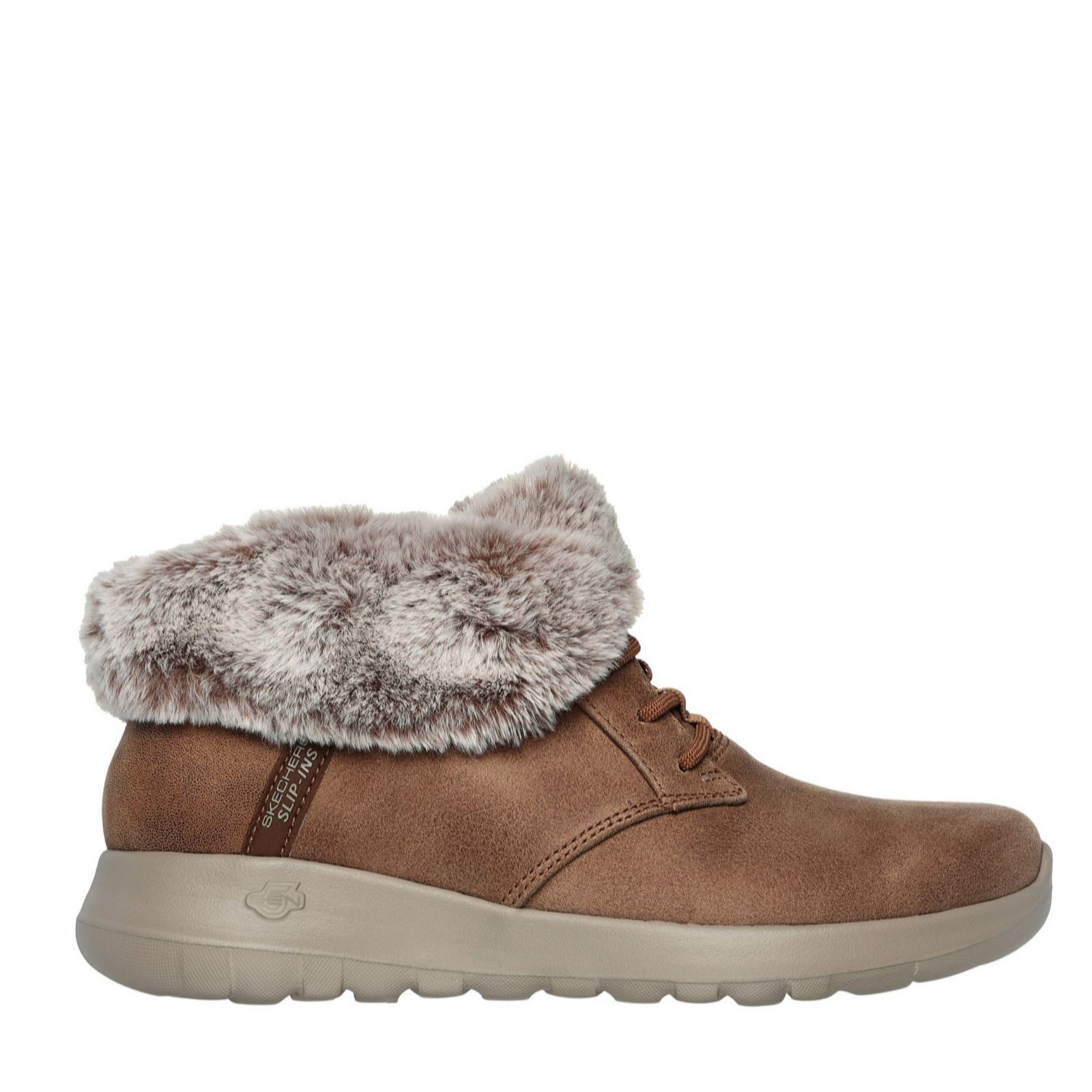 Skechers Wide Fit On-The-Go Joy Cozy Charm Slip-Ins Boot