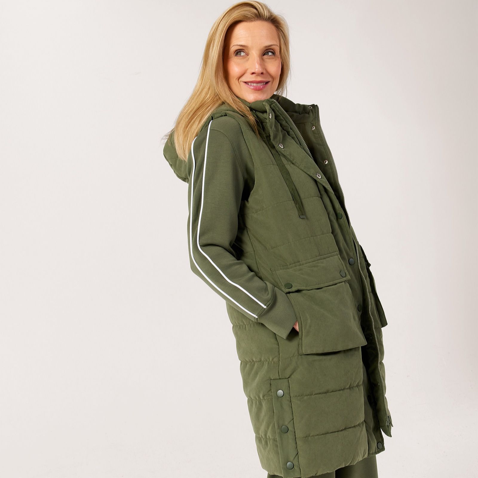 Ruth Langsford Leisurewear Quilted Fleece Lined Gilet