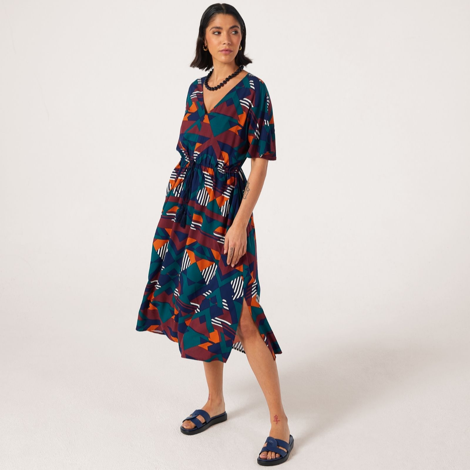 Ben De Lisi Studio 70 Printed Dress Standard