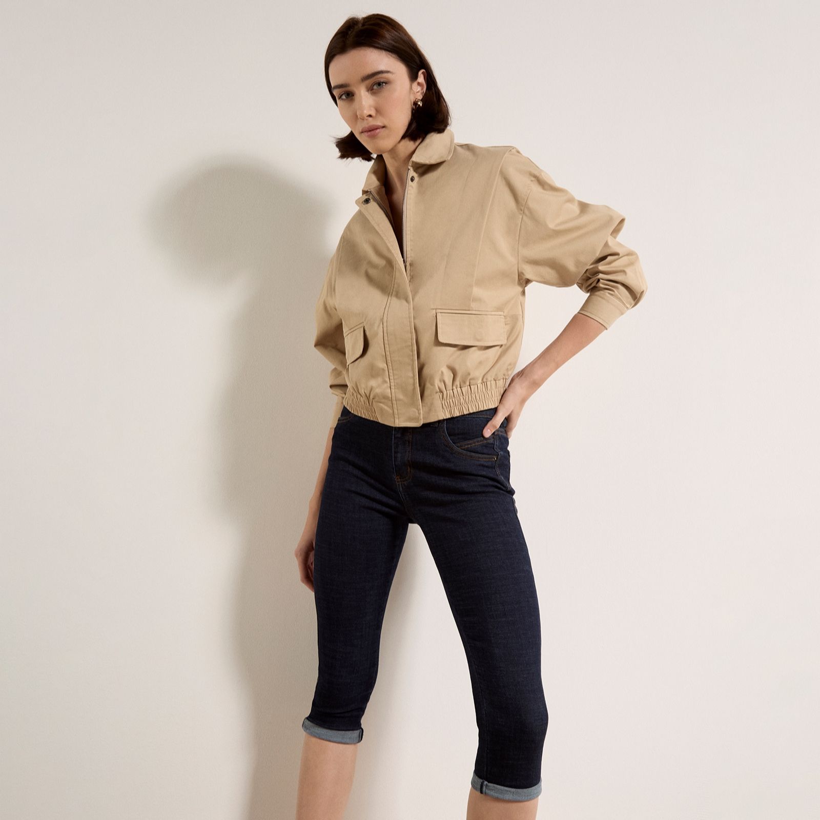 Apricot Sara Capri Jeans