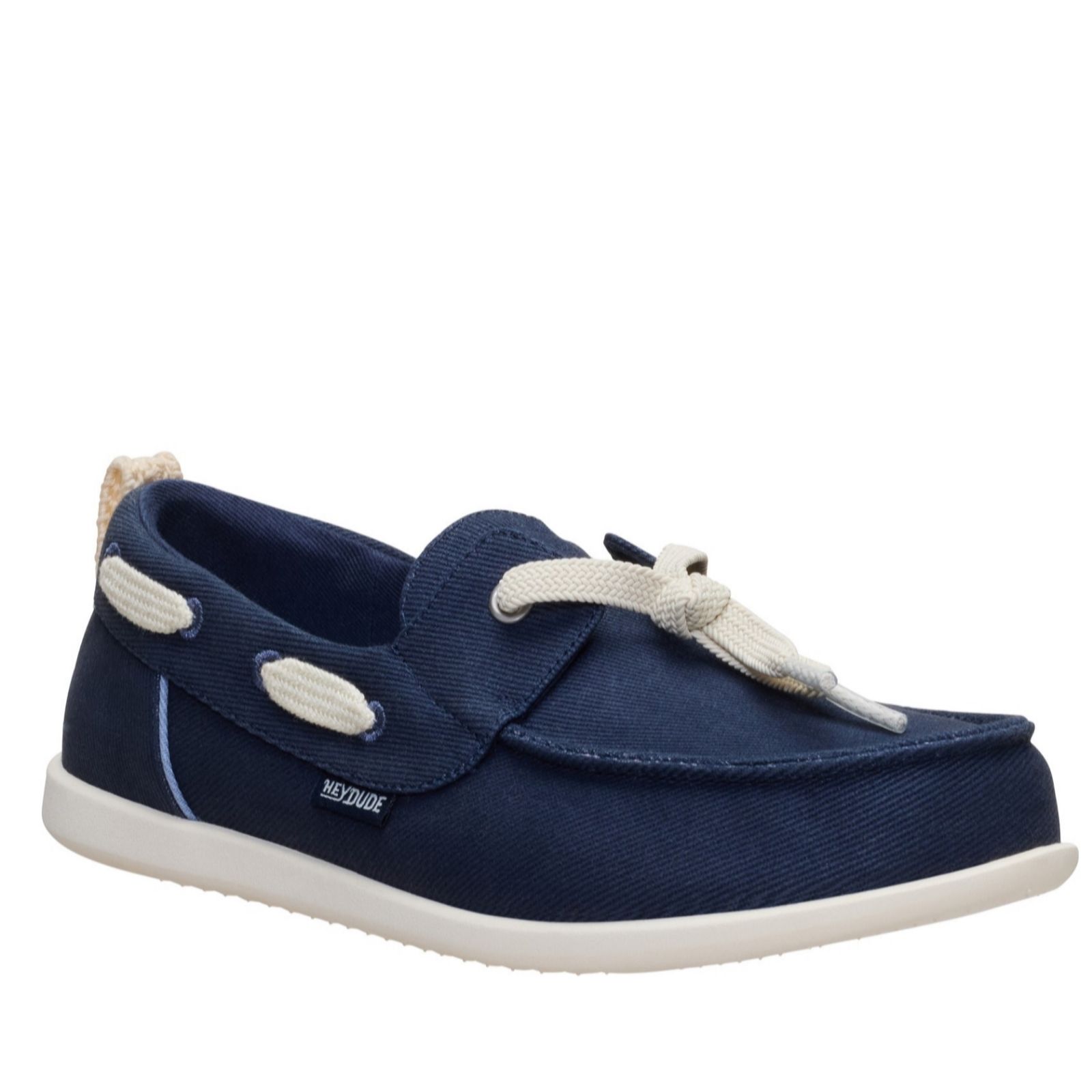 HEYDUDE Harbor Breeze Lo Washed Twill Shoe