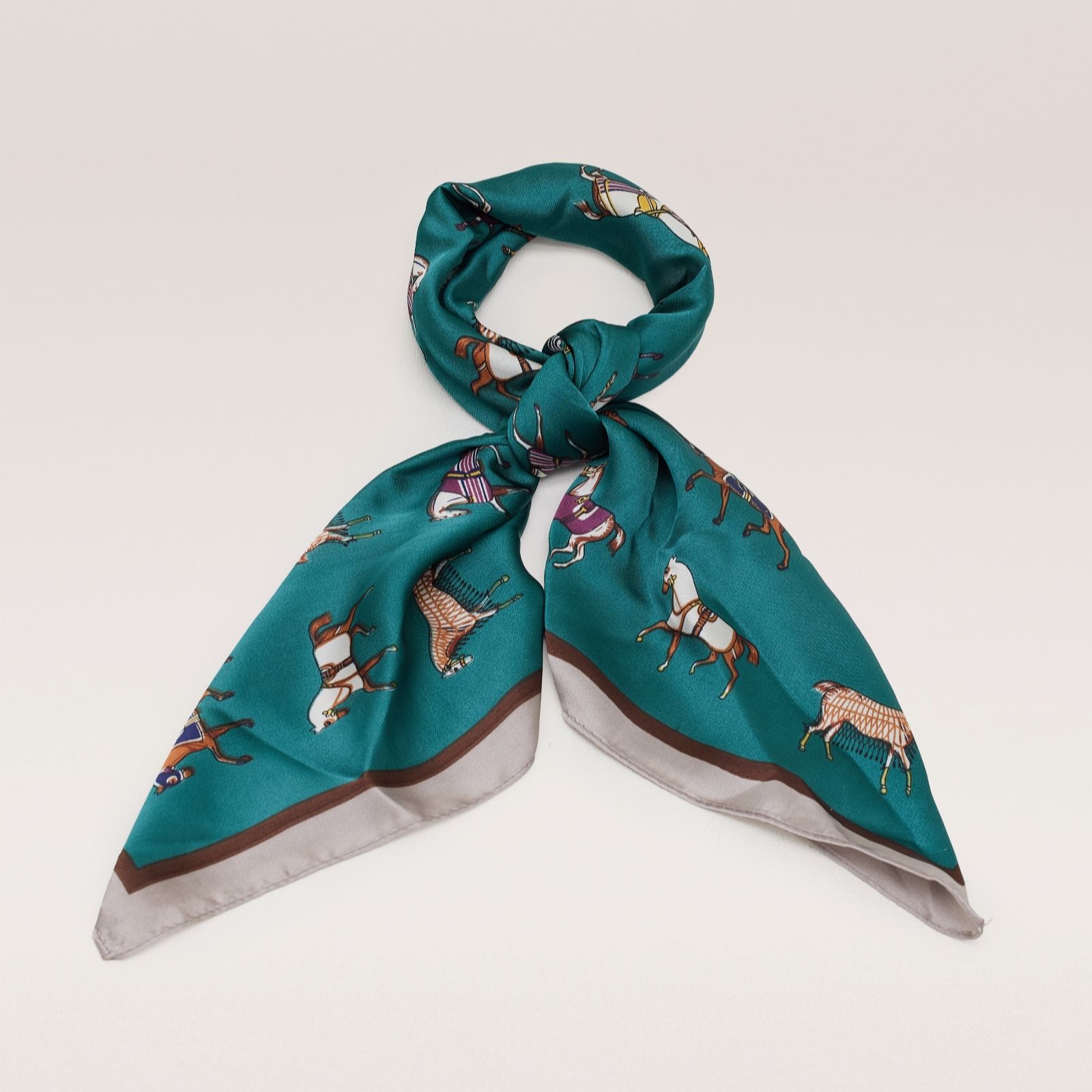 Apricot Printed Scarf