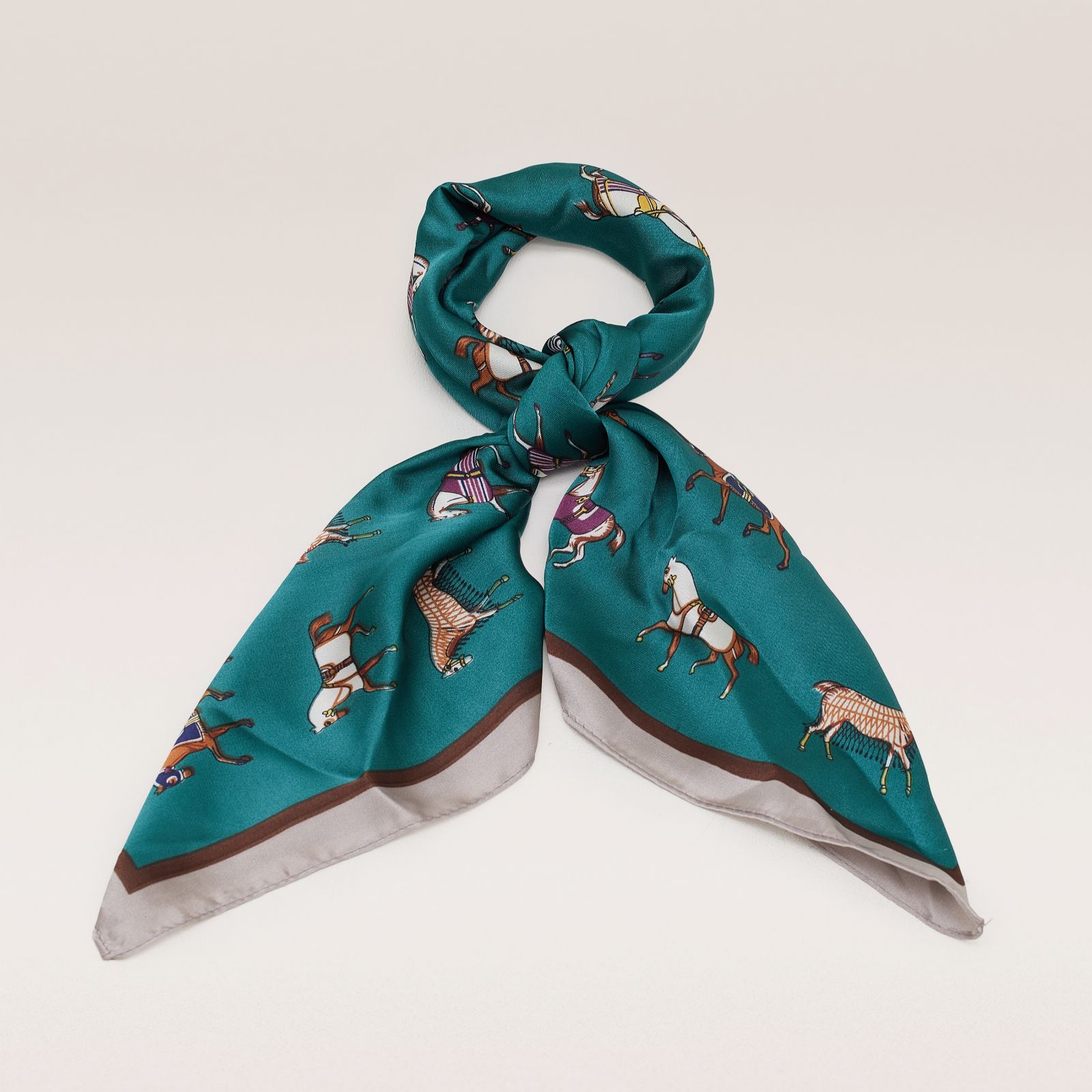 Apricot Printed Scarf