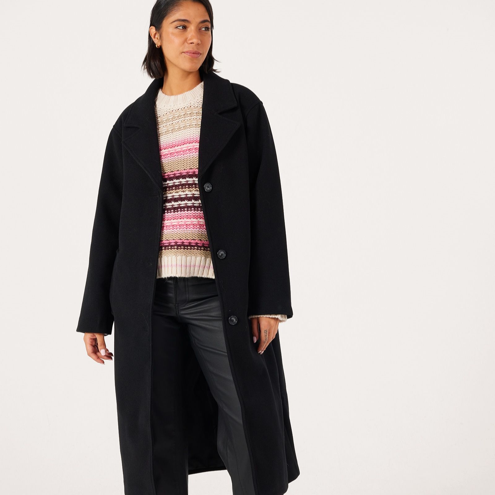 Centigrade Single Breasted Long Coat