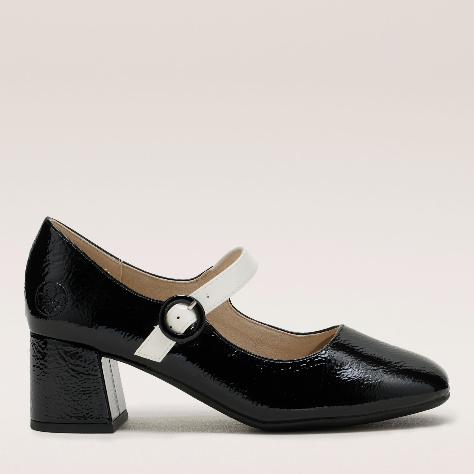 Rieker Single Strap Heeled Shoe