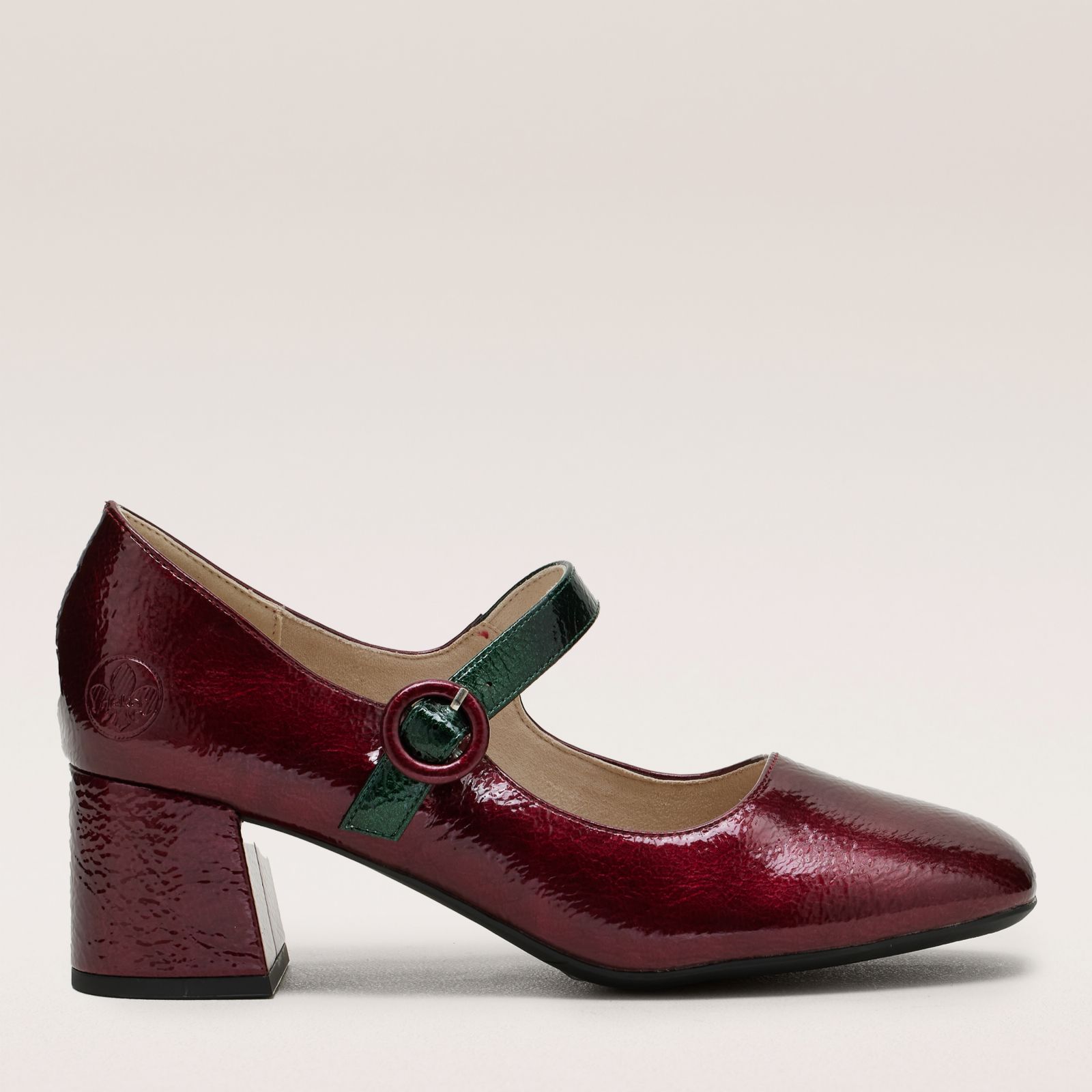 Rieker Single Strap Heeled Shoe