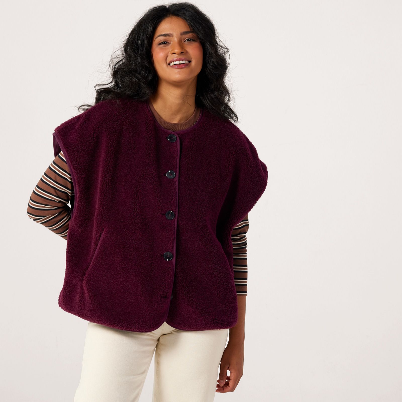 Selected Femme Smilla Teddy Gilet