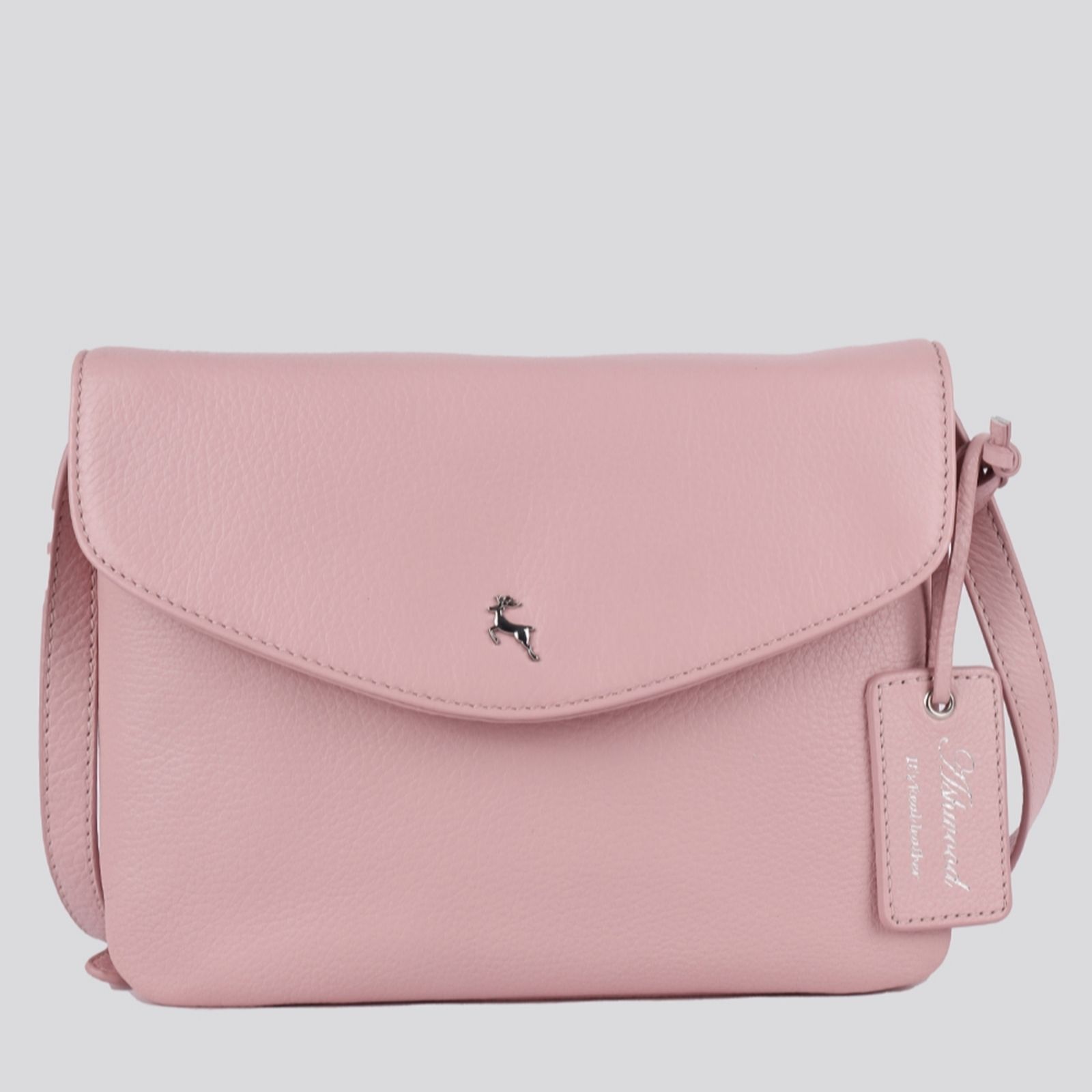 Outlet Ashwood Leather Flap Crossbody Bag