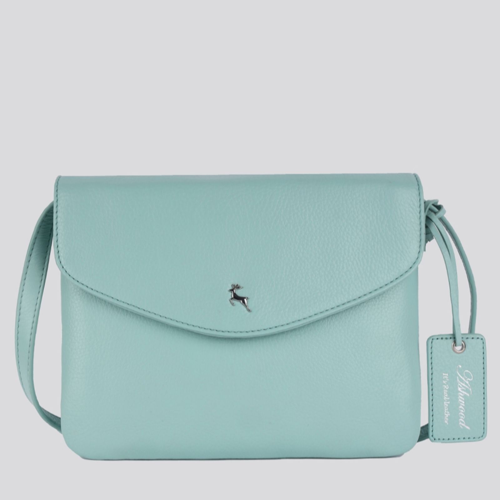 Outlet Ashwood Leather Flap Crossbody Bag