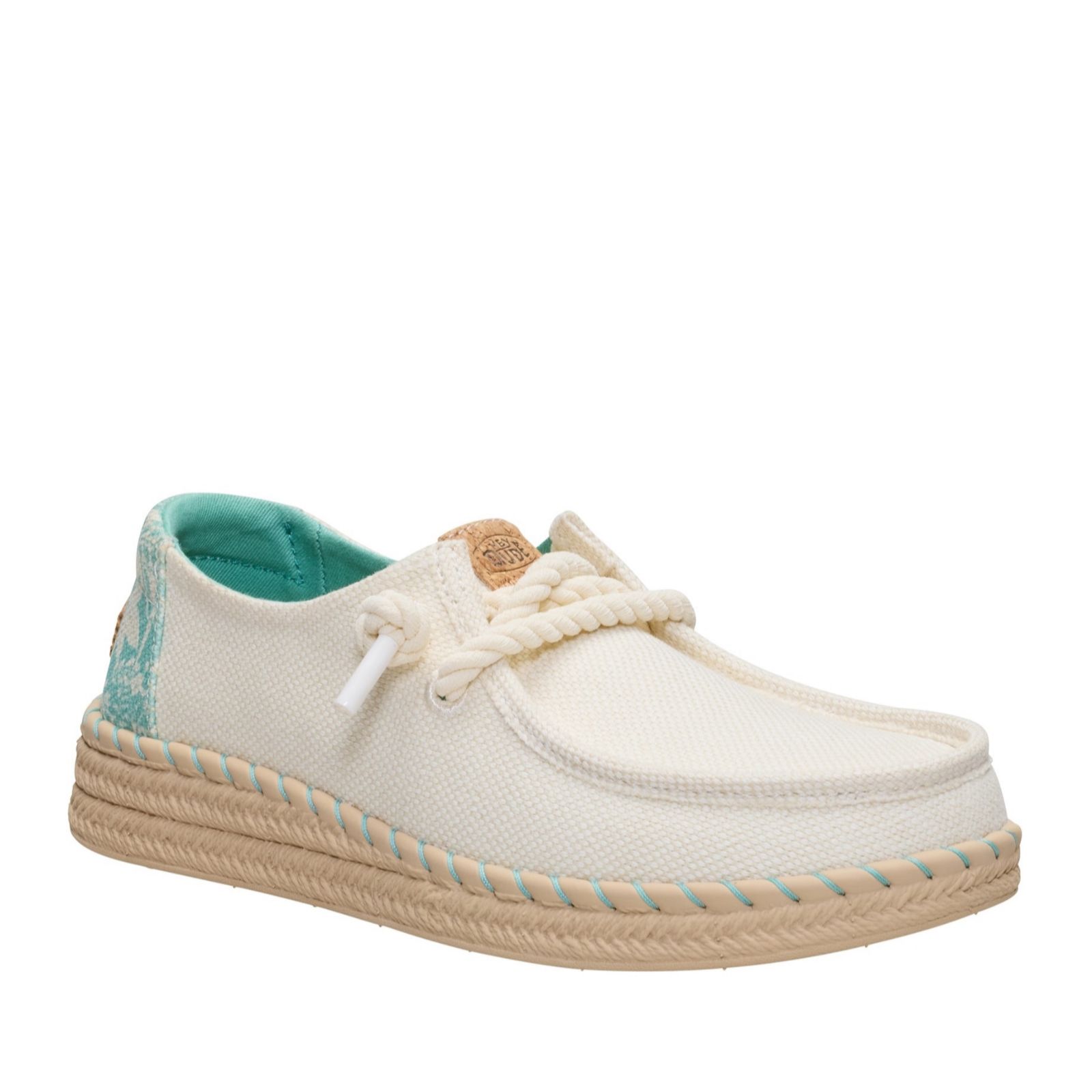 HEYDUDE Wendy Espadrille Hibiscus Shoes