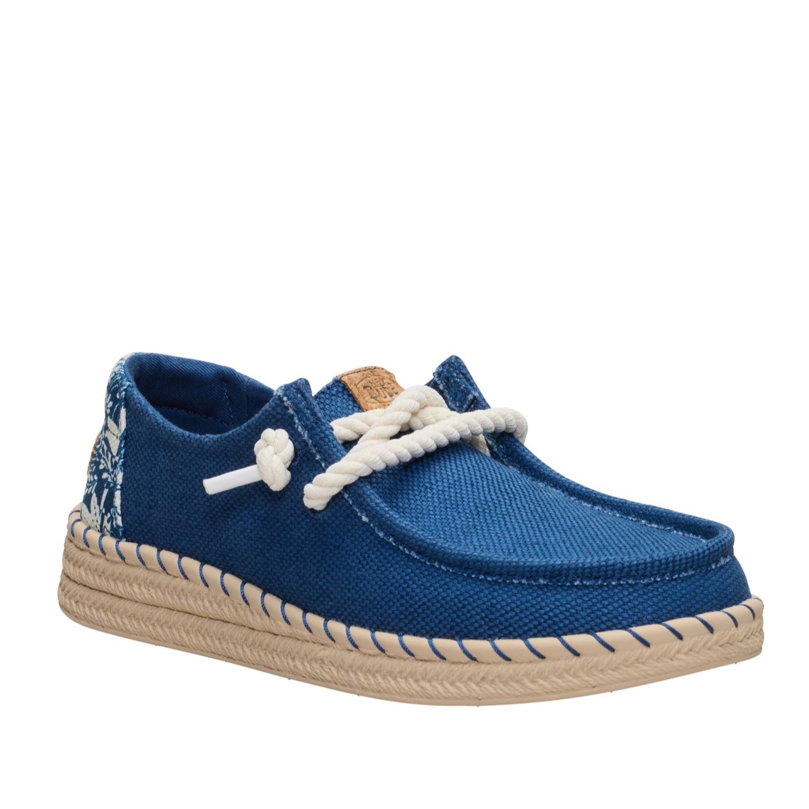 HEYDUDE Wendy Espadrille Hibiscus Shoes