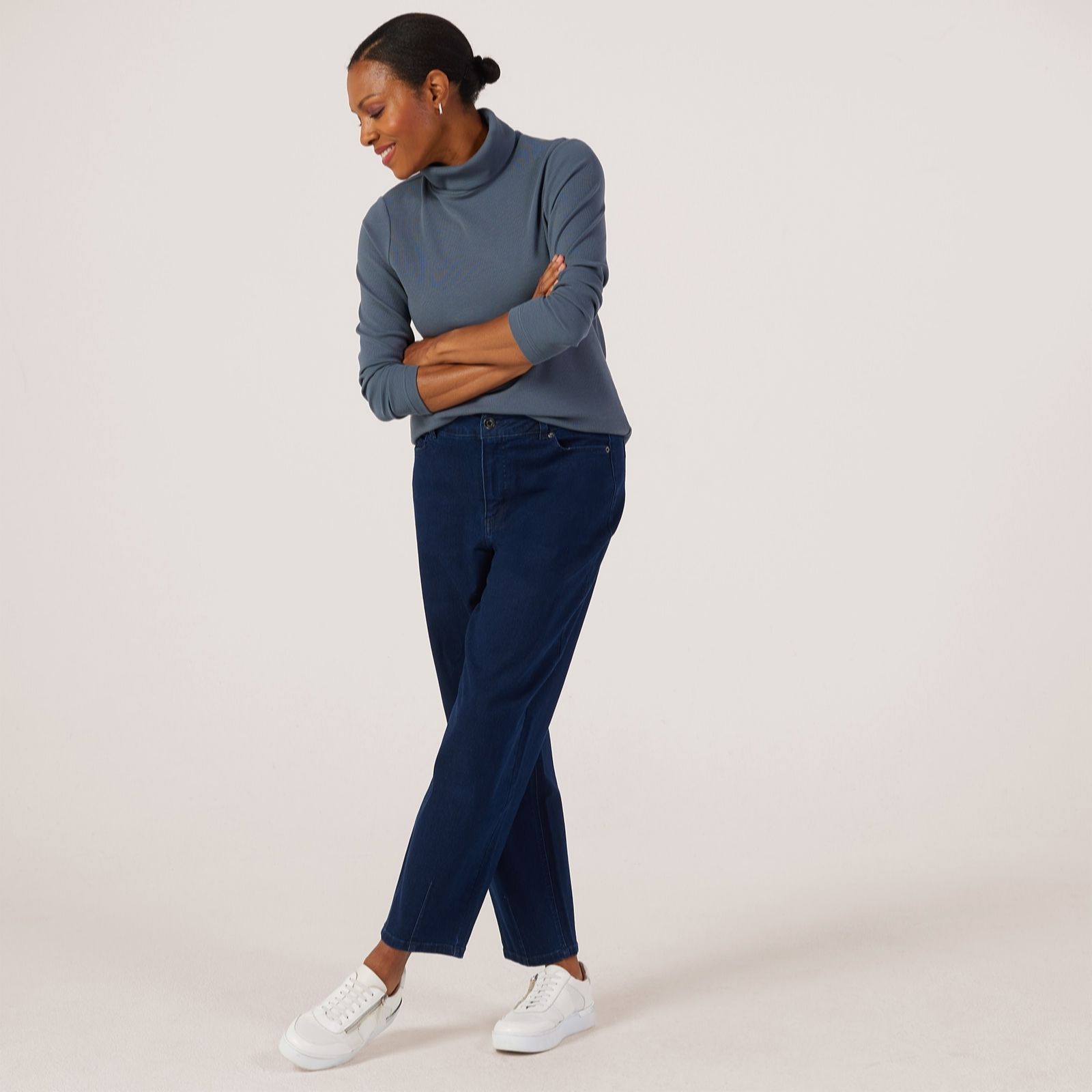 Ruth Langsford Barrel Leg Jeans Petite