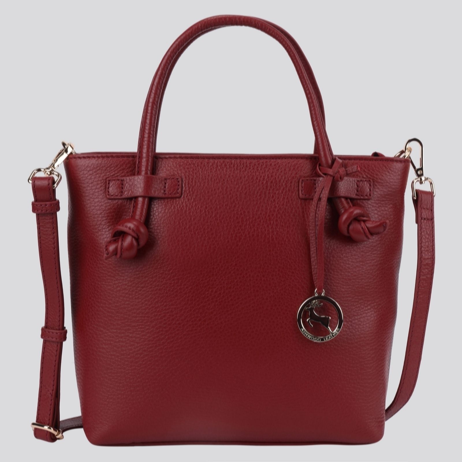 Outlet Ashwood Leather Convertible Cross-Body Bag