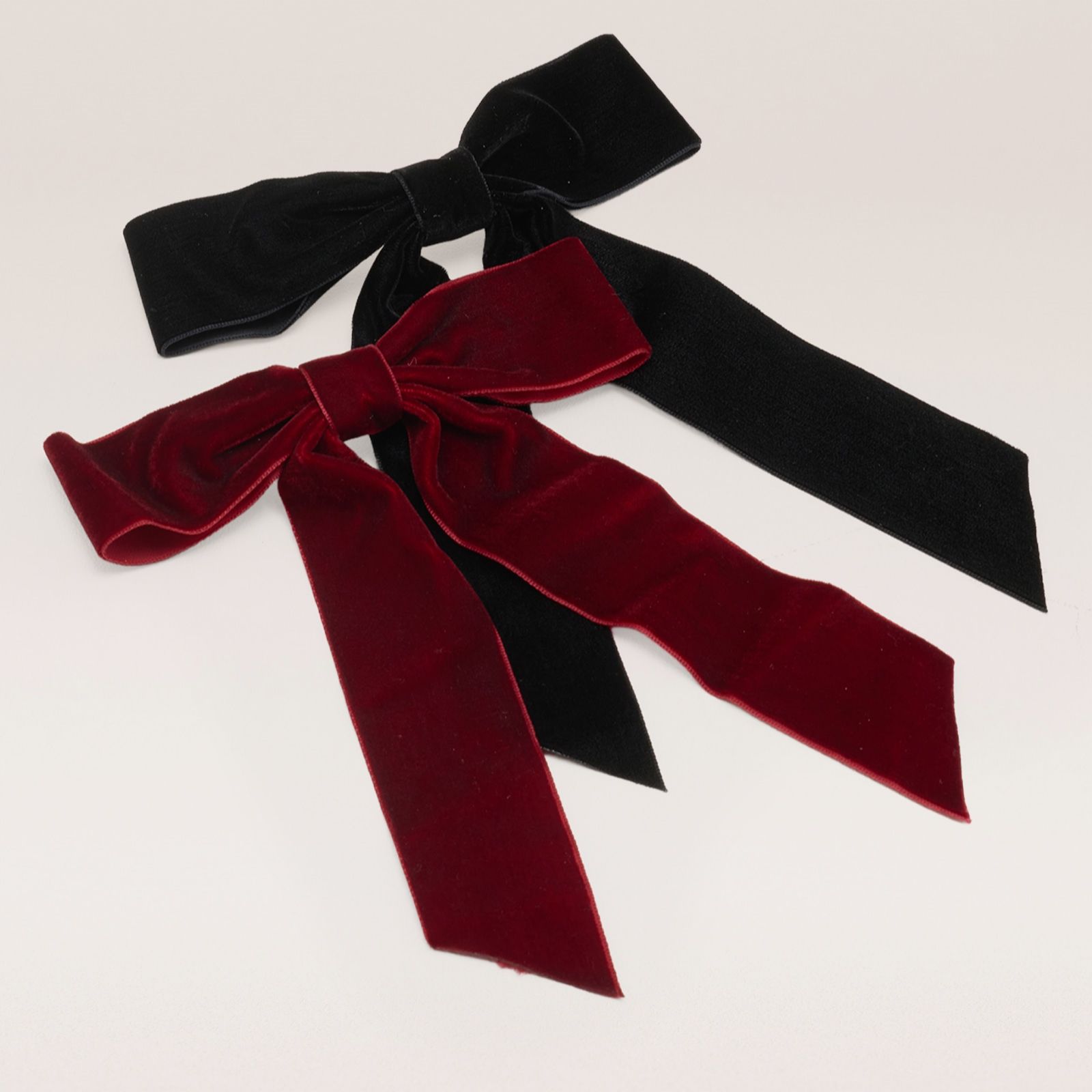 Apricot Pack of 2 Bow Hair Clips