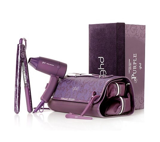 ghd Purple Hair Styler & Dryer Gift Set