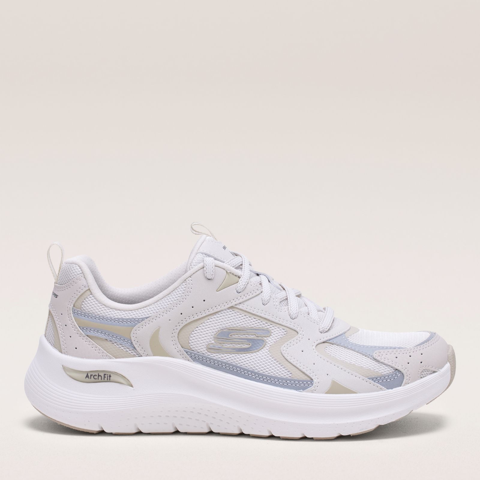 Skechers Arch Fit 2.0 Vintage Luxe Lace-Up Trainers