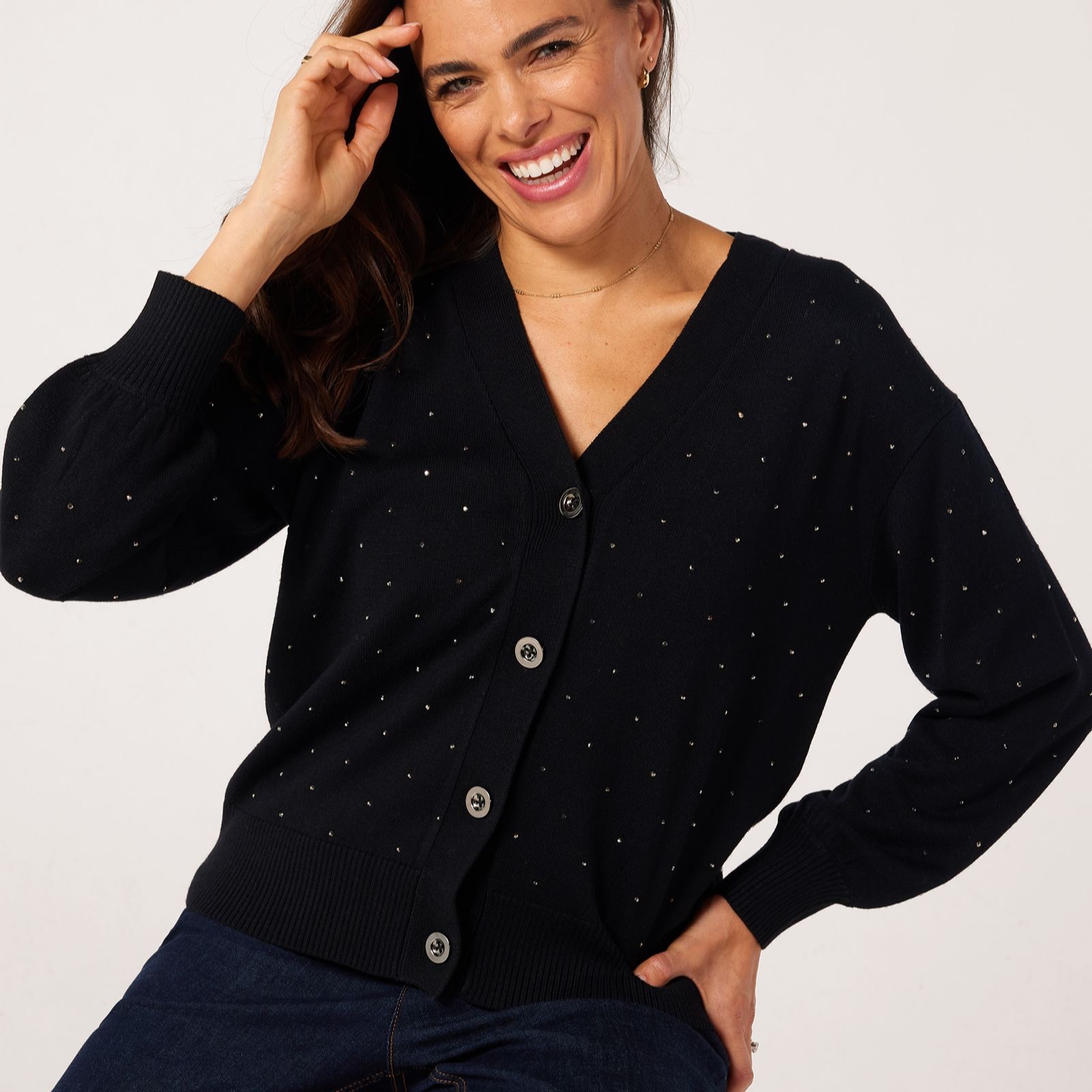 Ruth Langsford Sparkle Stone Cardigan