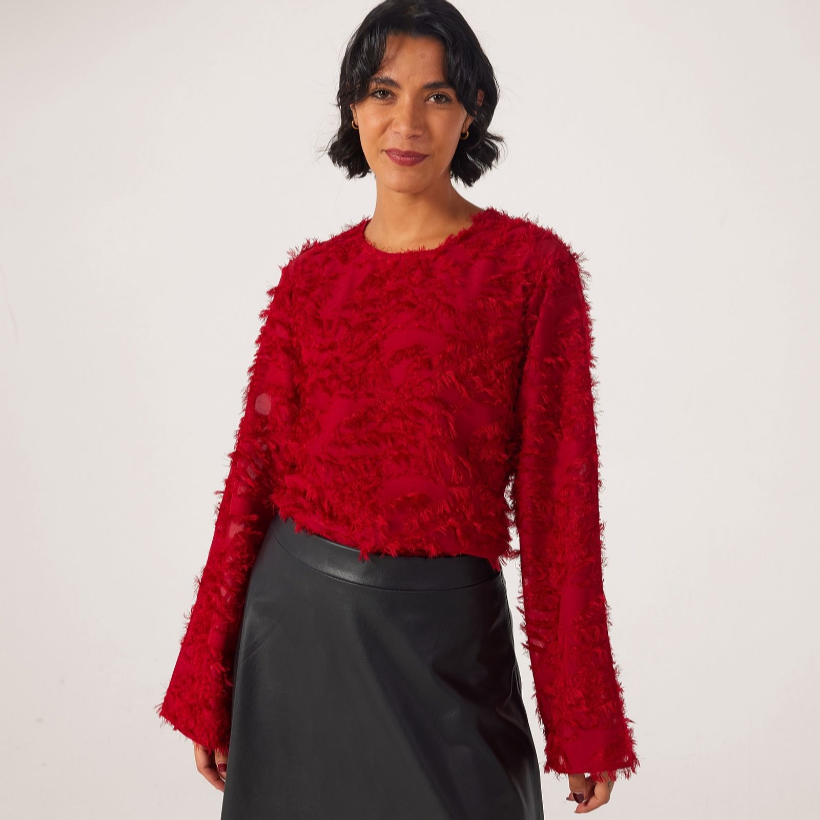 YAS Paria Textured Blouse