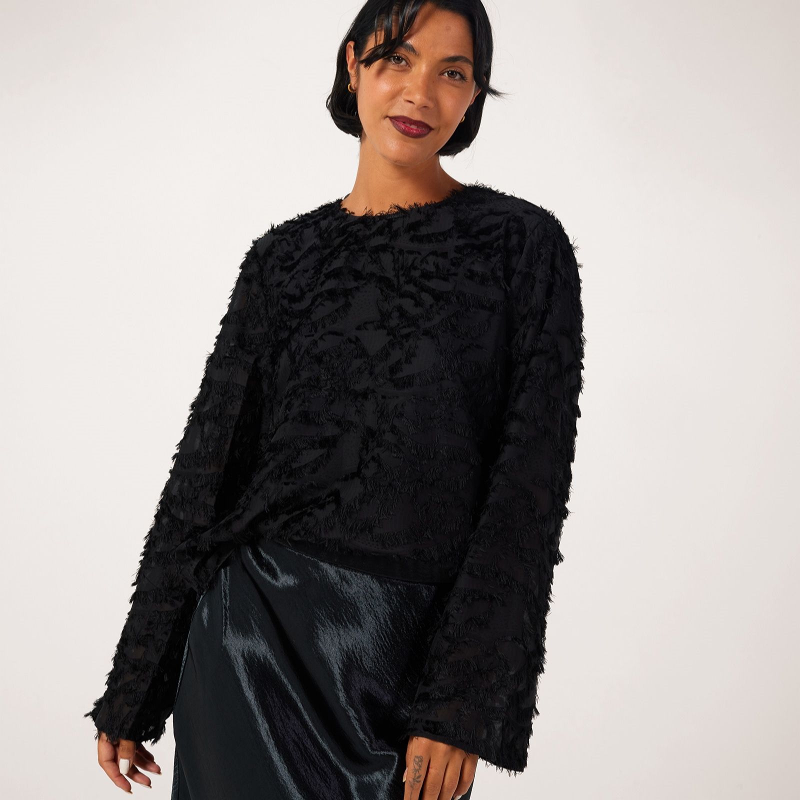 YAS Paria Textured Blouse