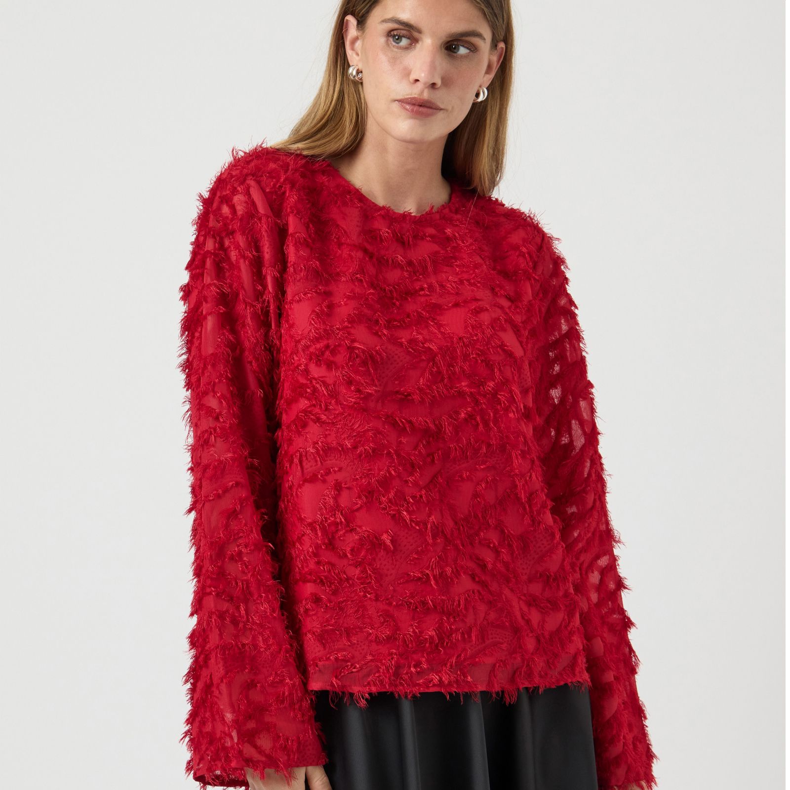 YAS Paria Textured Blouse