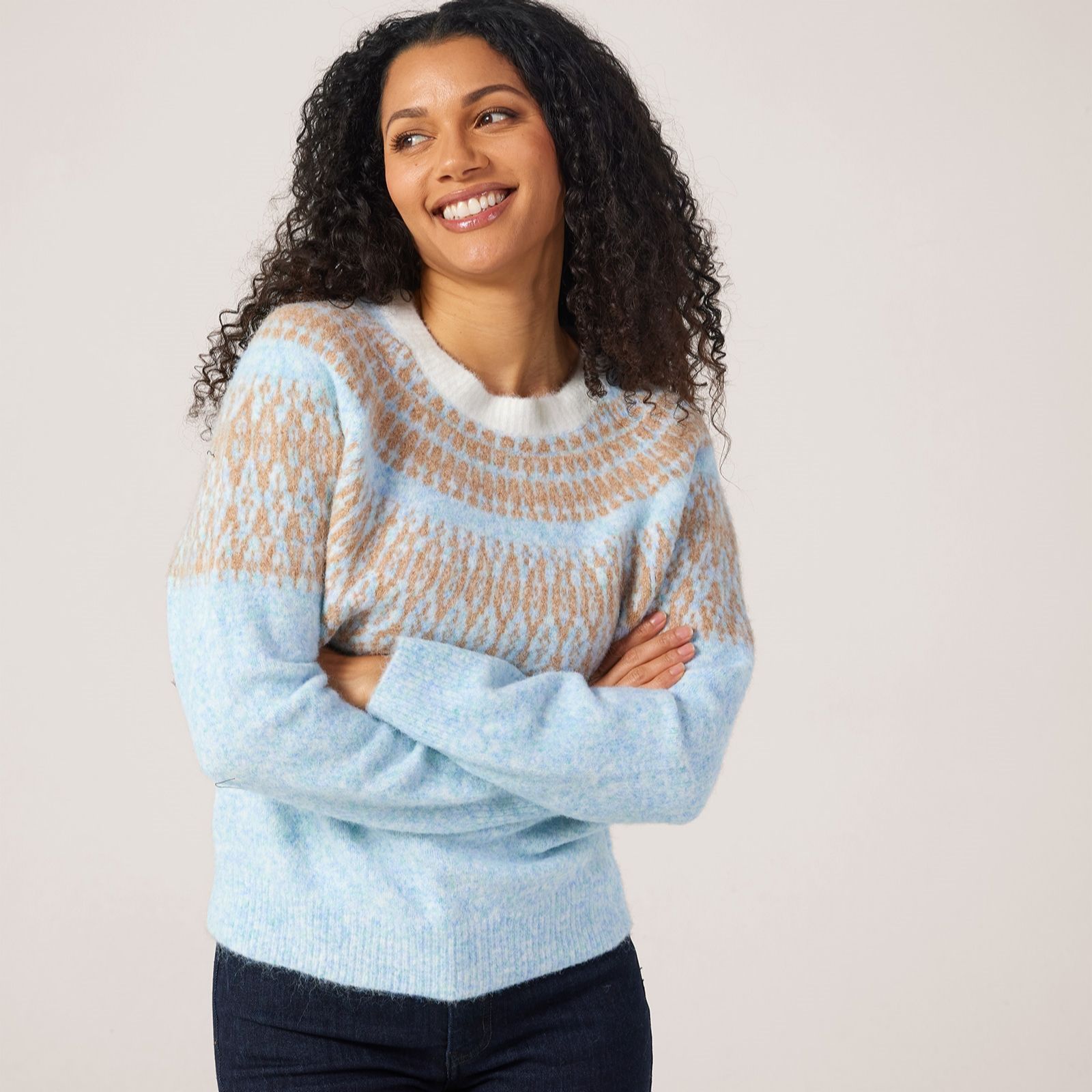 Izabel London Wool blend Fairyle Jumper