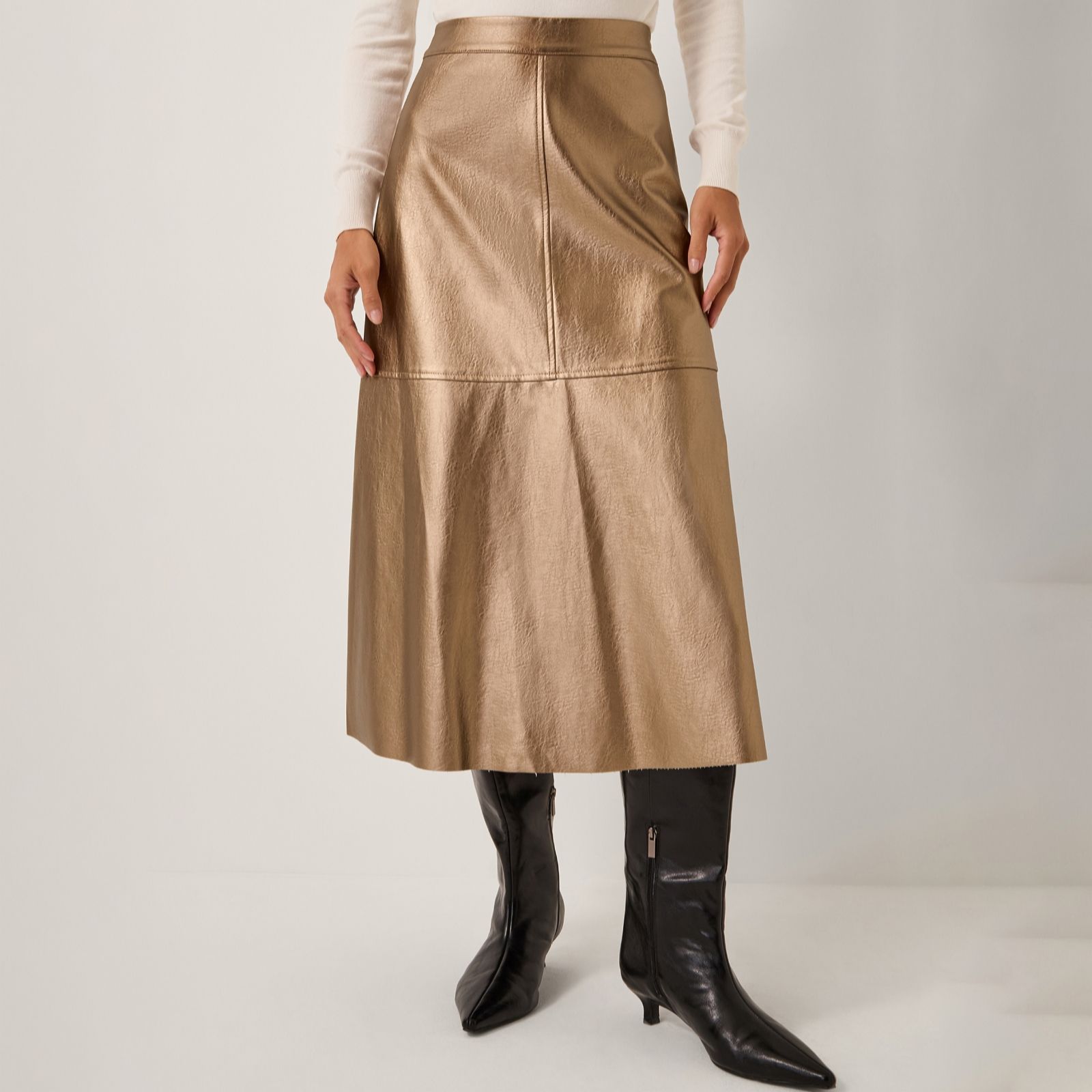 Monsoon Pippa Metallic Skirt