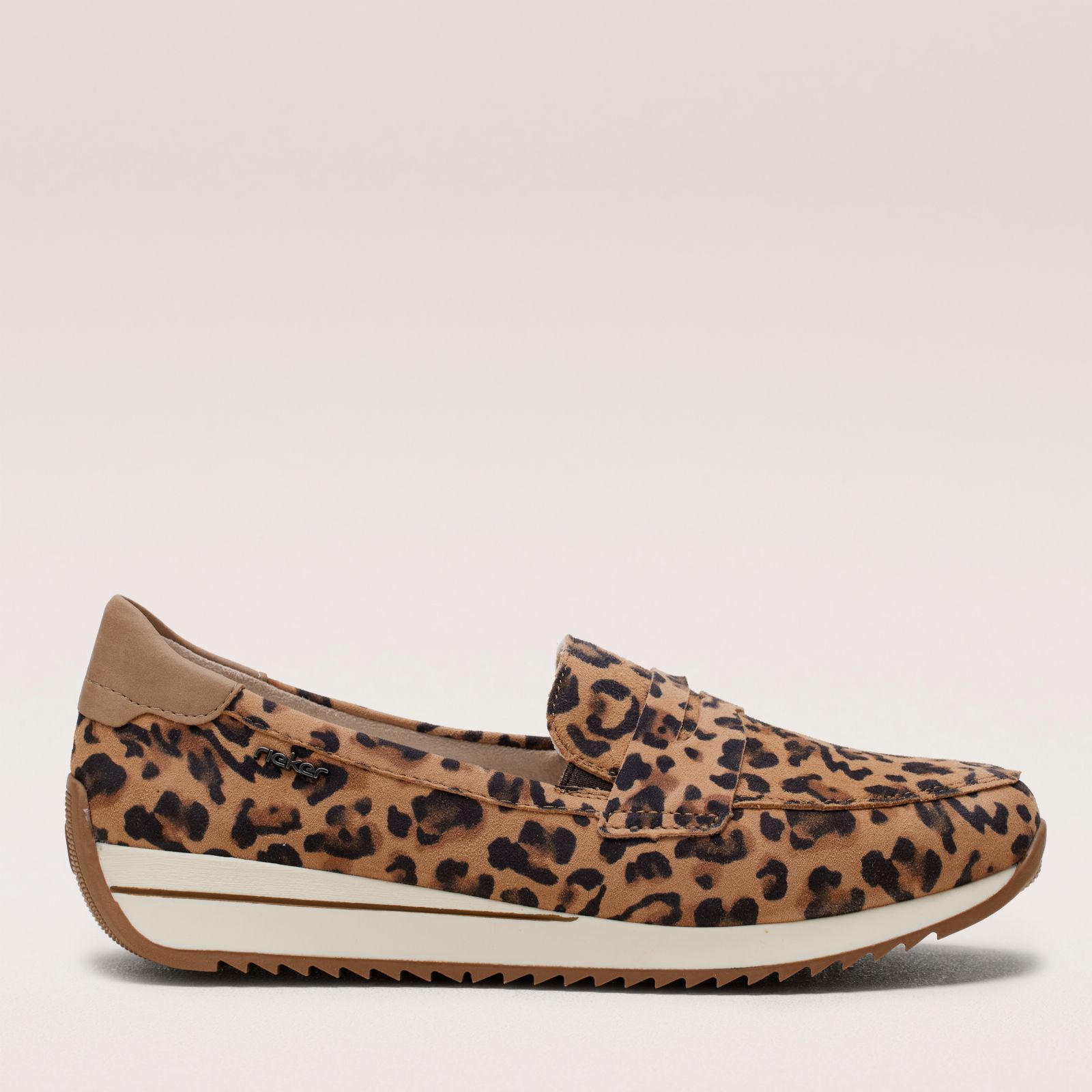 Rieker Leather Wide Fit Loafer
