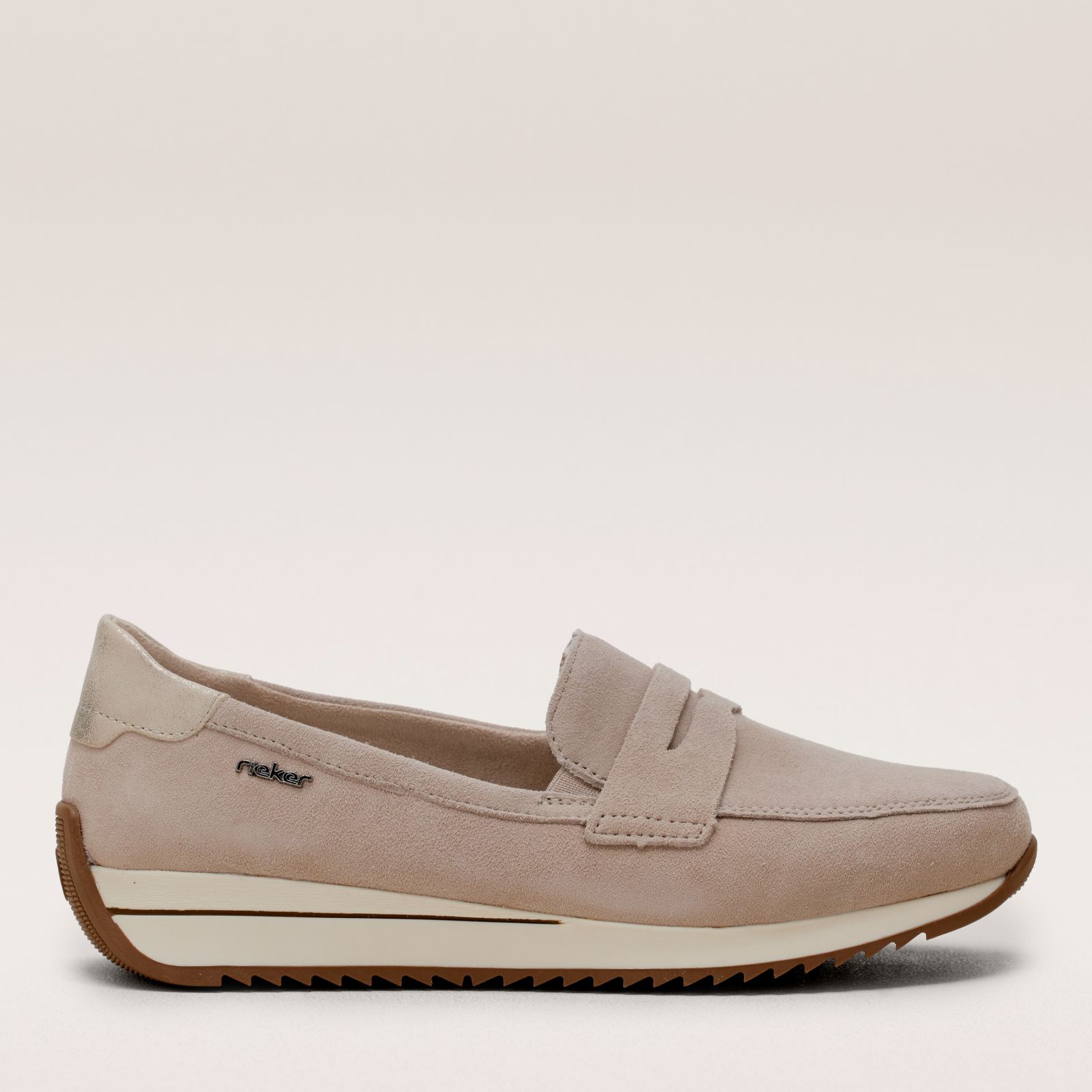 Rieker Leather Wide Fit Loafer
