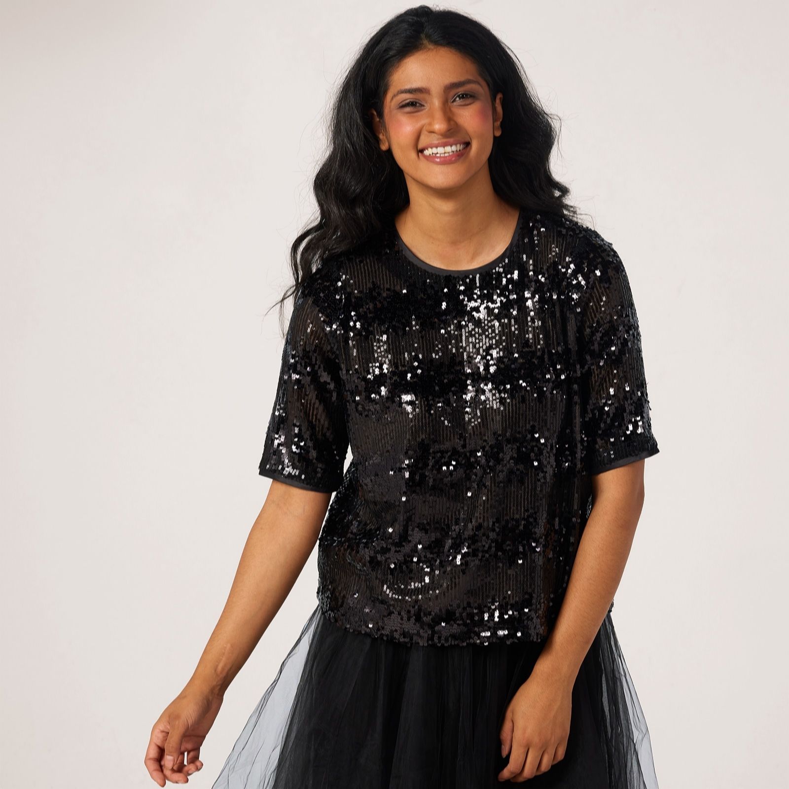 Masai Copenhagen Drysmora Fully Sequin Top