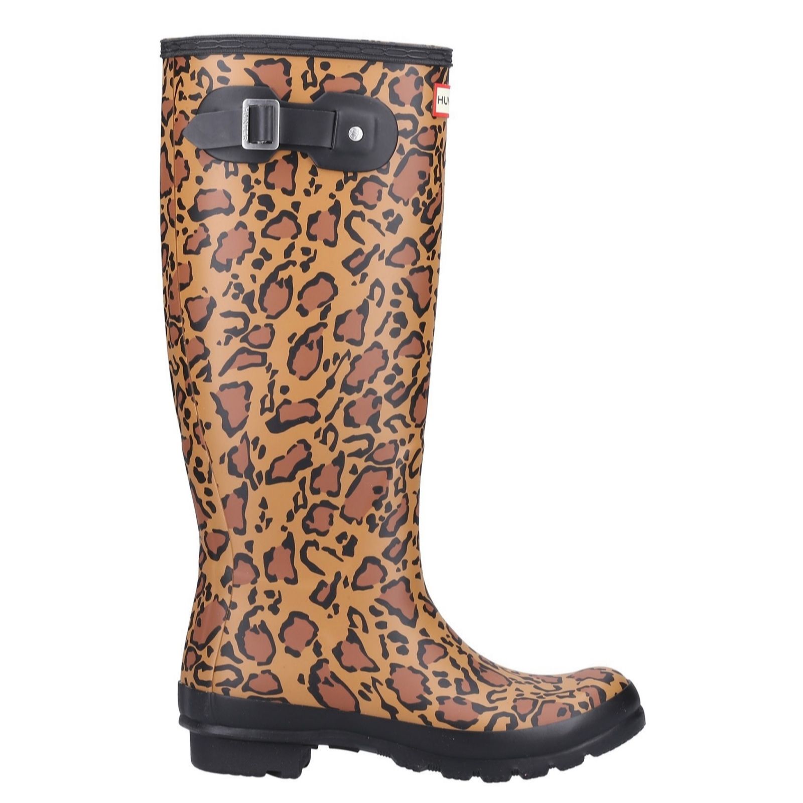 Hunter Original Tall Leopard Print Wellington Boot