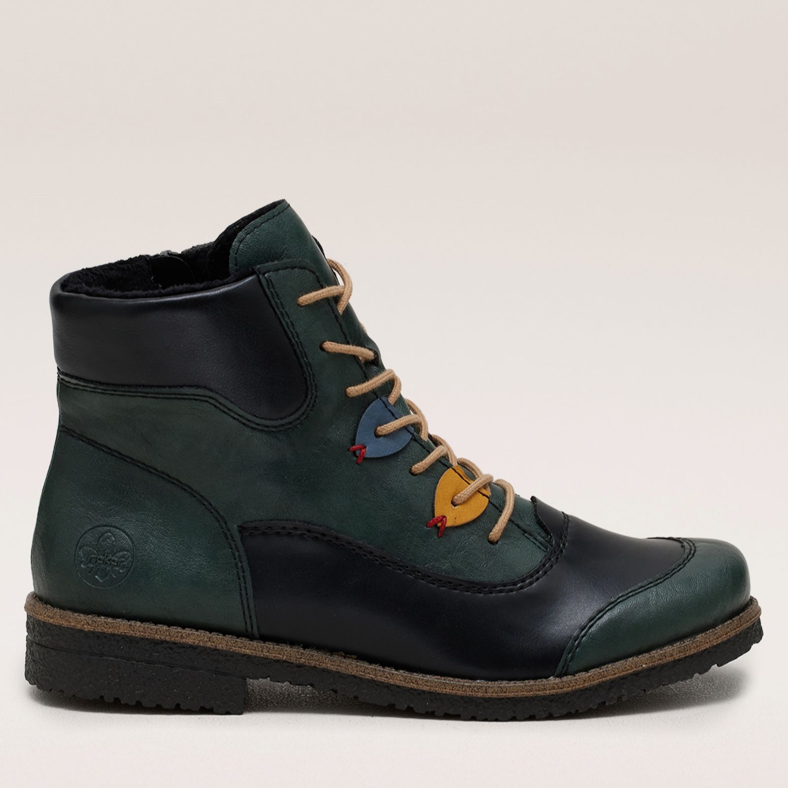 Rieker Warm Lined Lace Up Boot