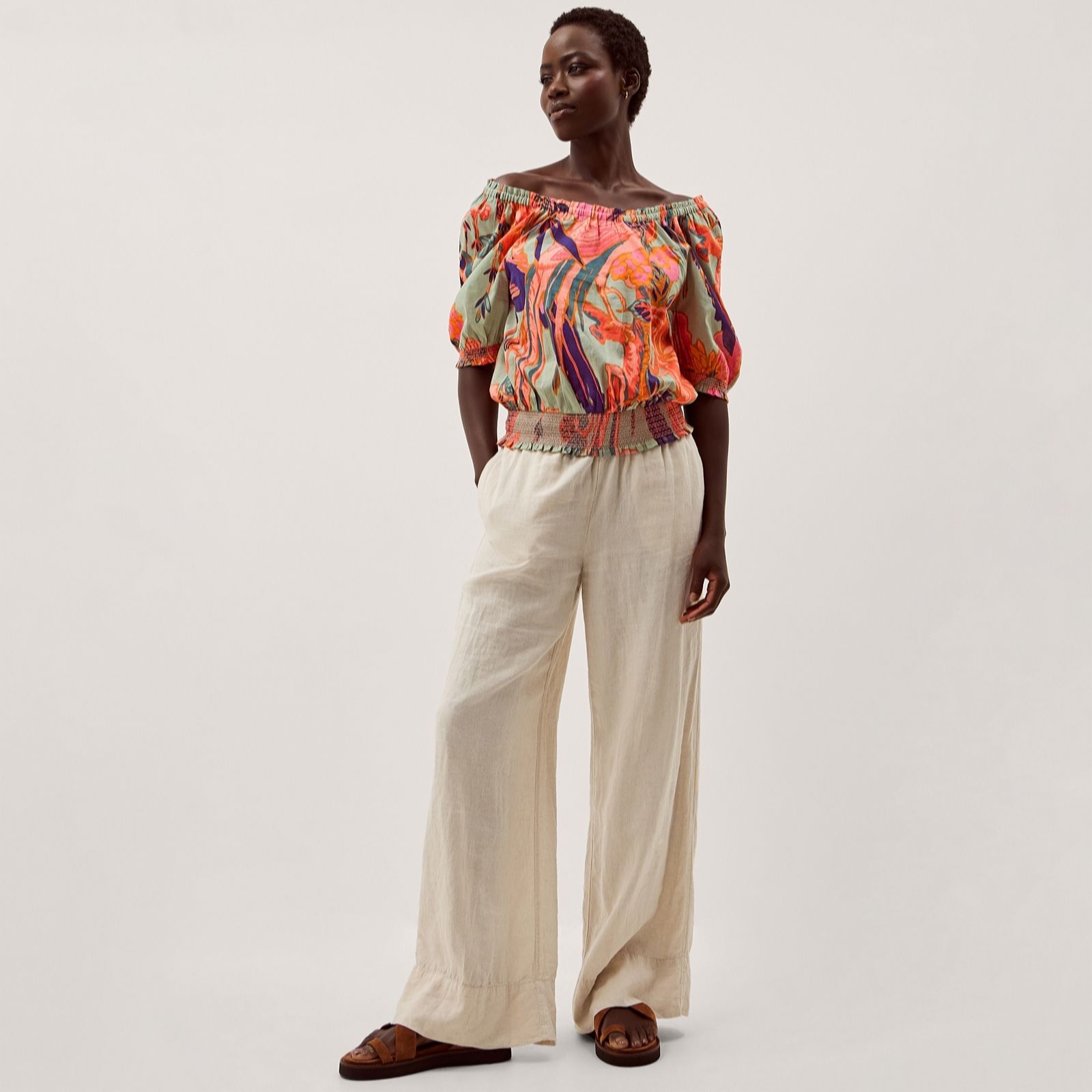 Monsoon Beach  Carmen Top