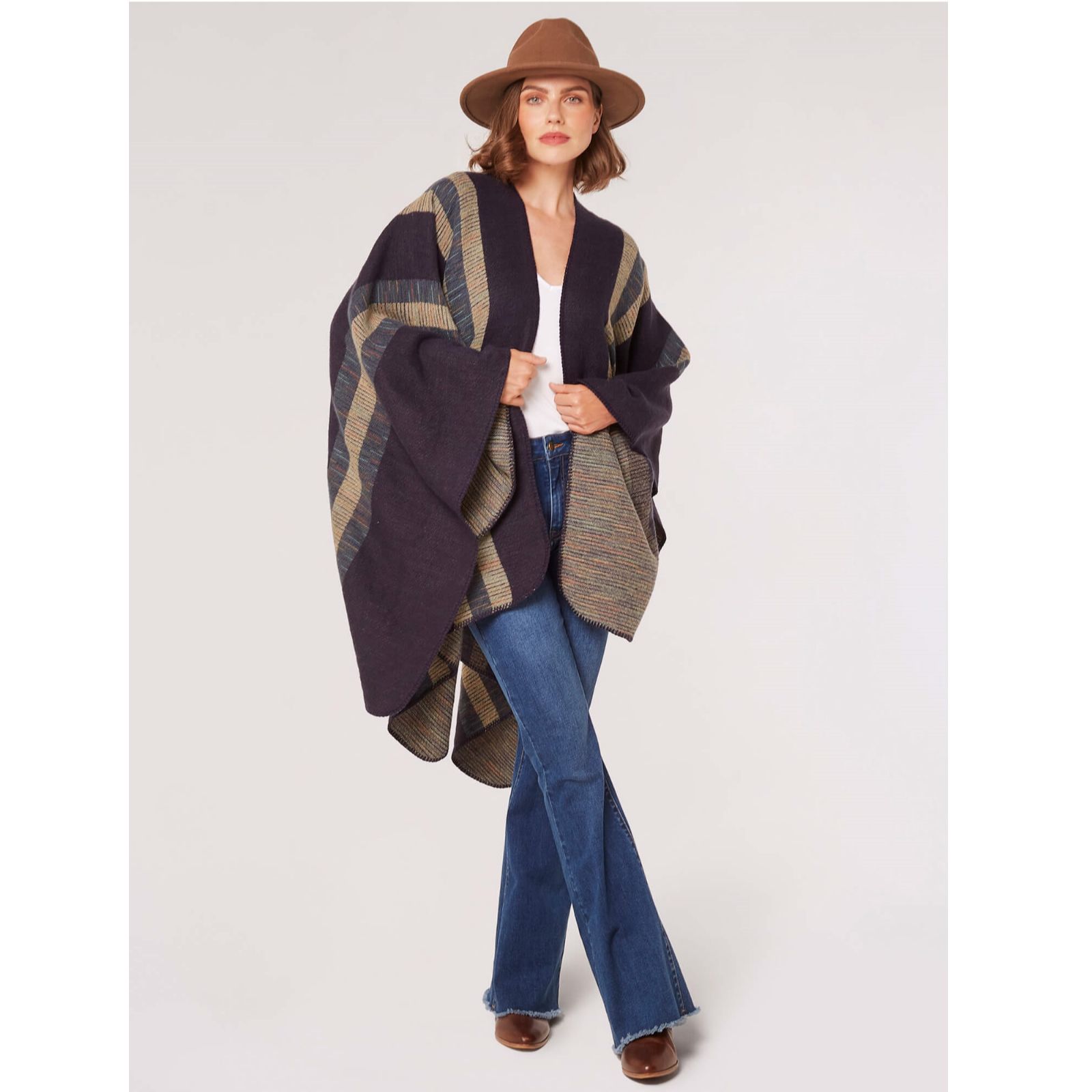 Apricot Blanket Cape