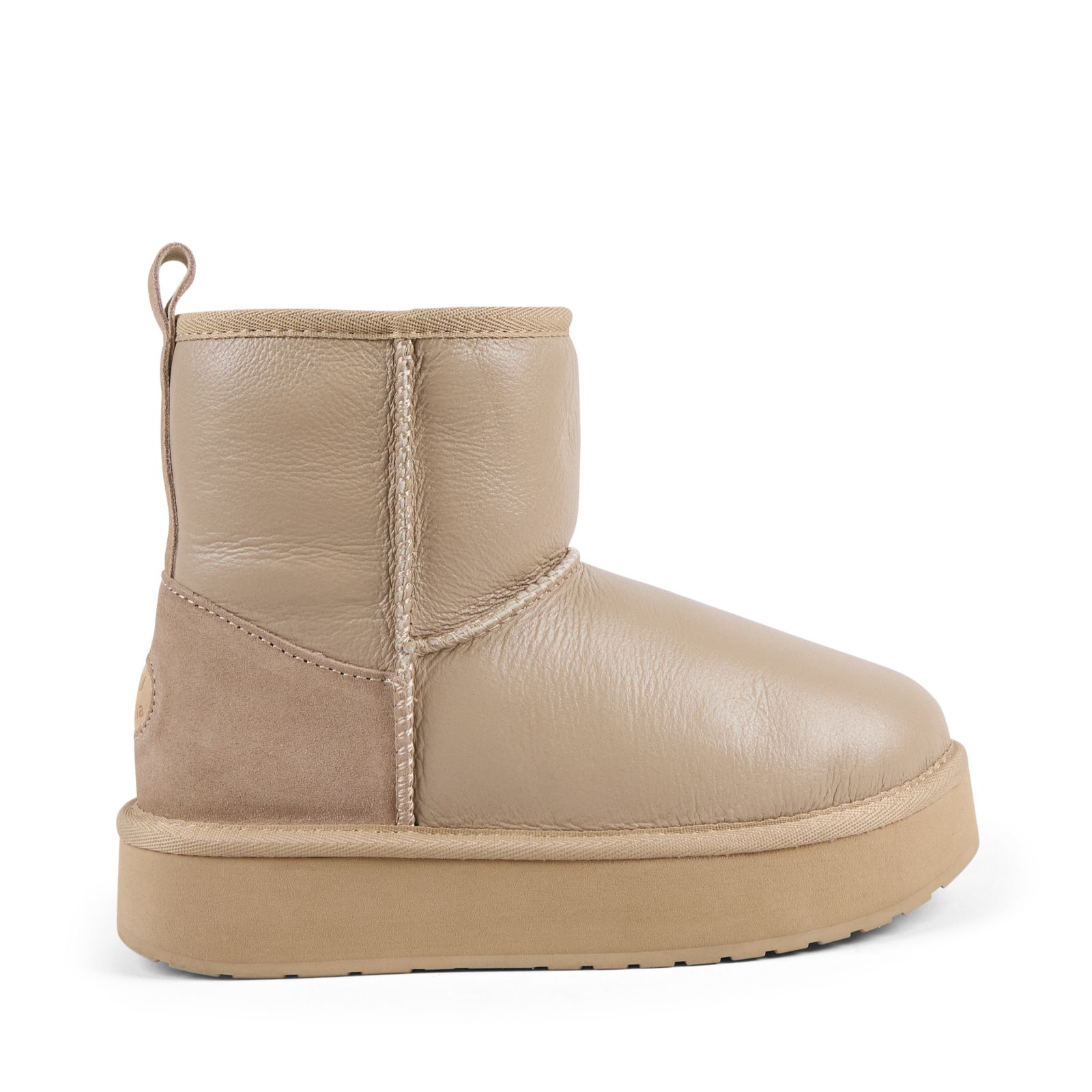 EMU Stinger Mini Flatform Leather Water-Resistant Boots