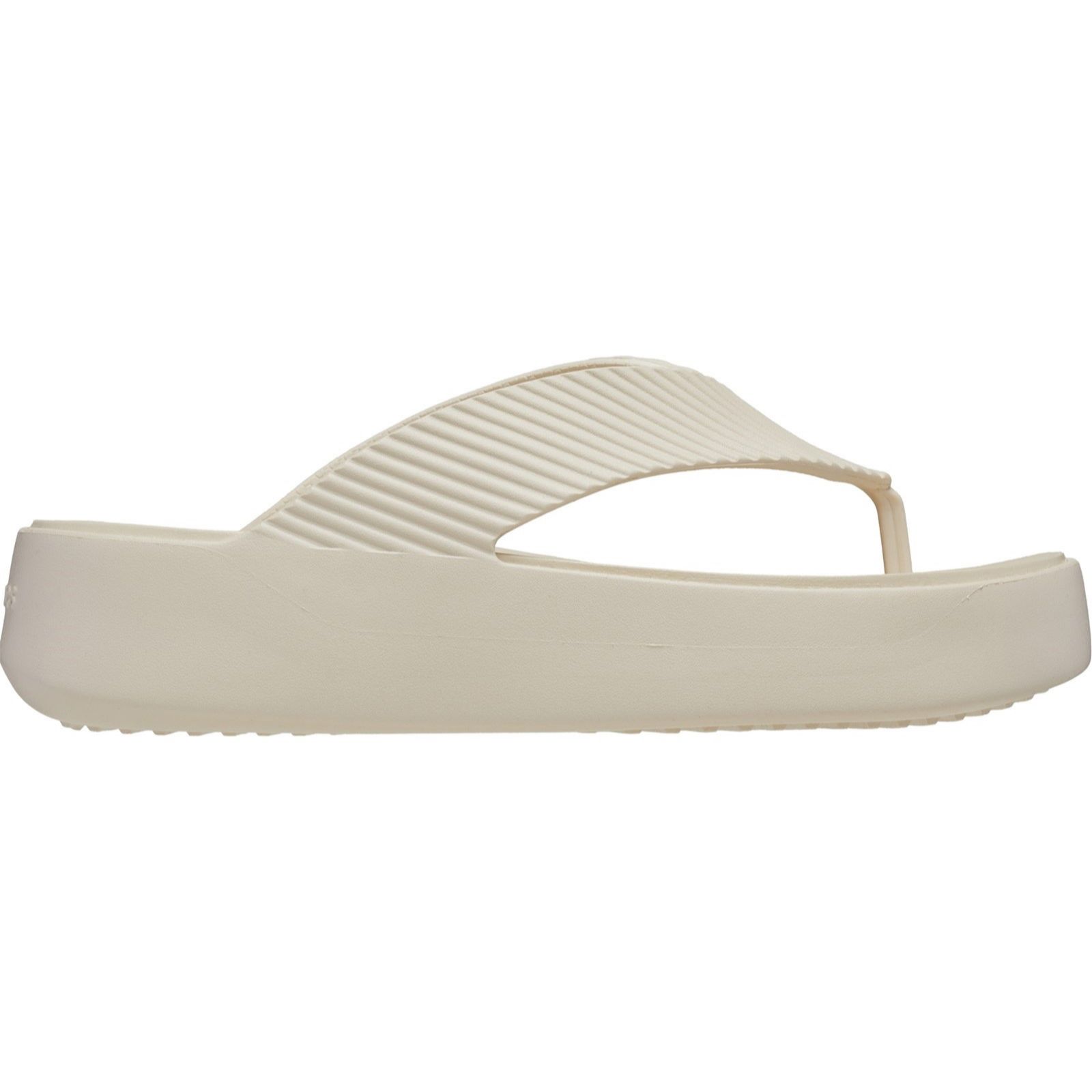 Crocs Getaway Platform Textured Flip Sandal