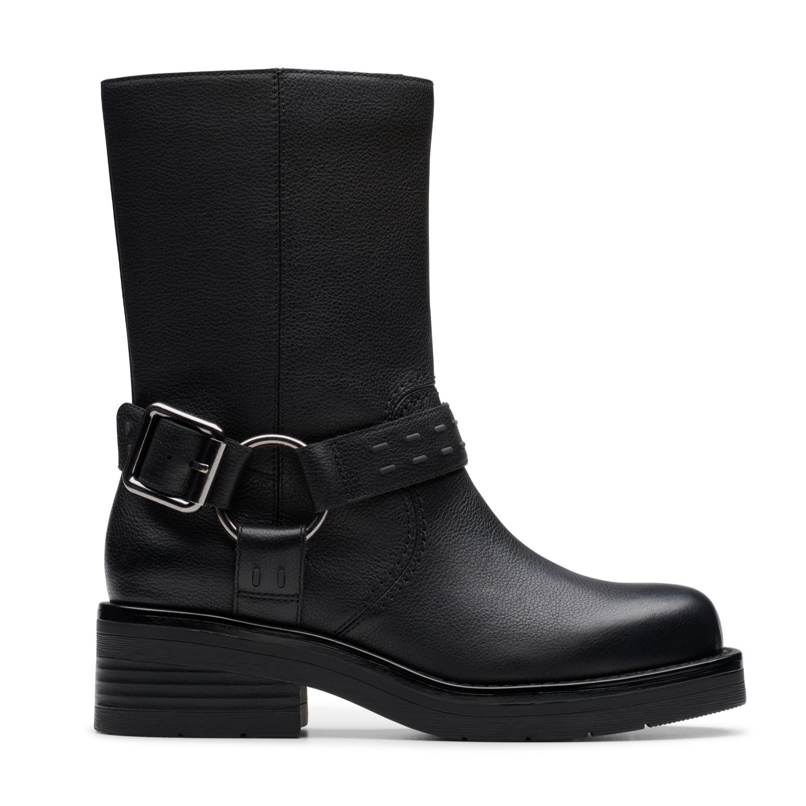Clarks Rebelle Up Leather Boots