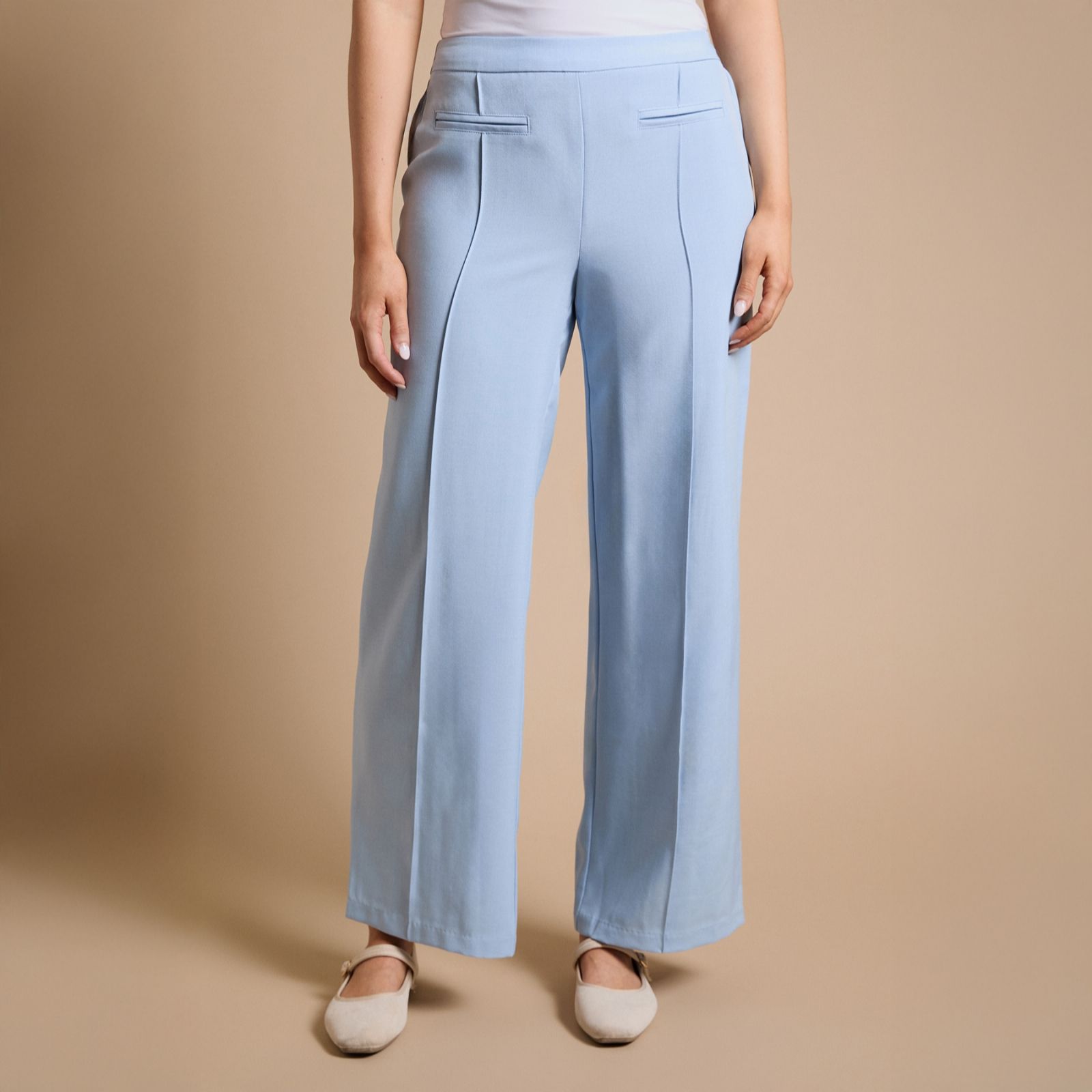 Dorothy Perkins Elastic Waist Straight Leg Trouser