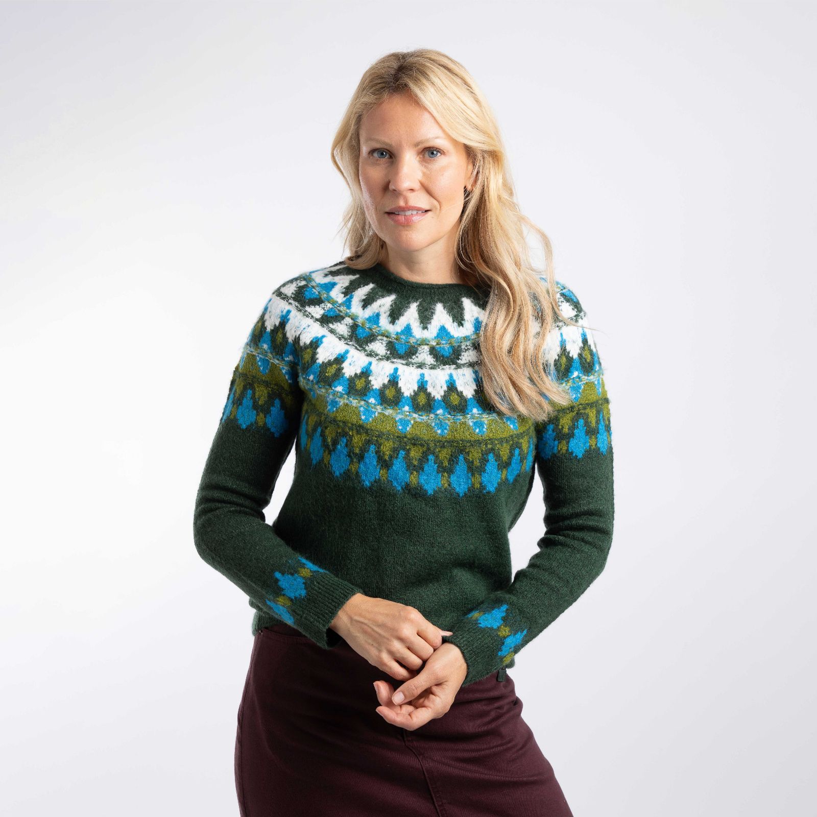Weird Fish Lowell Fair Isle Jumper