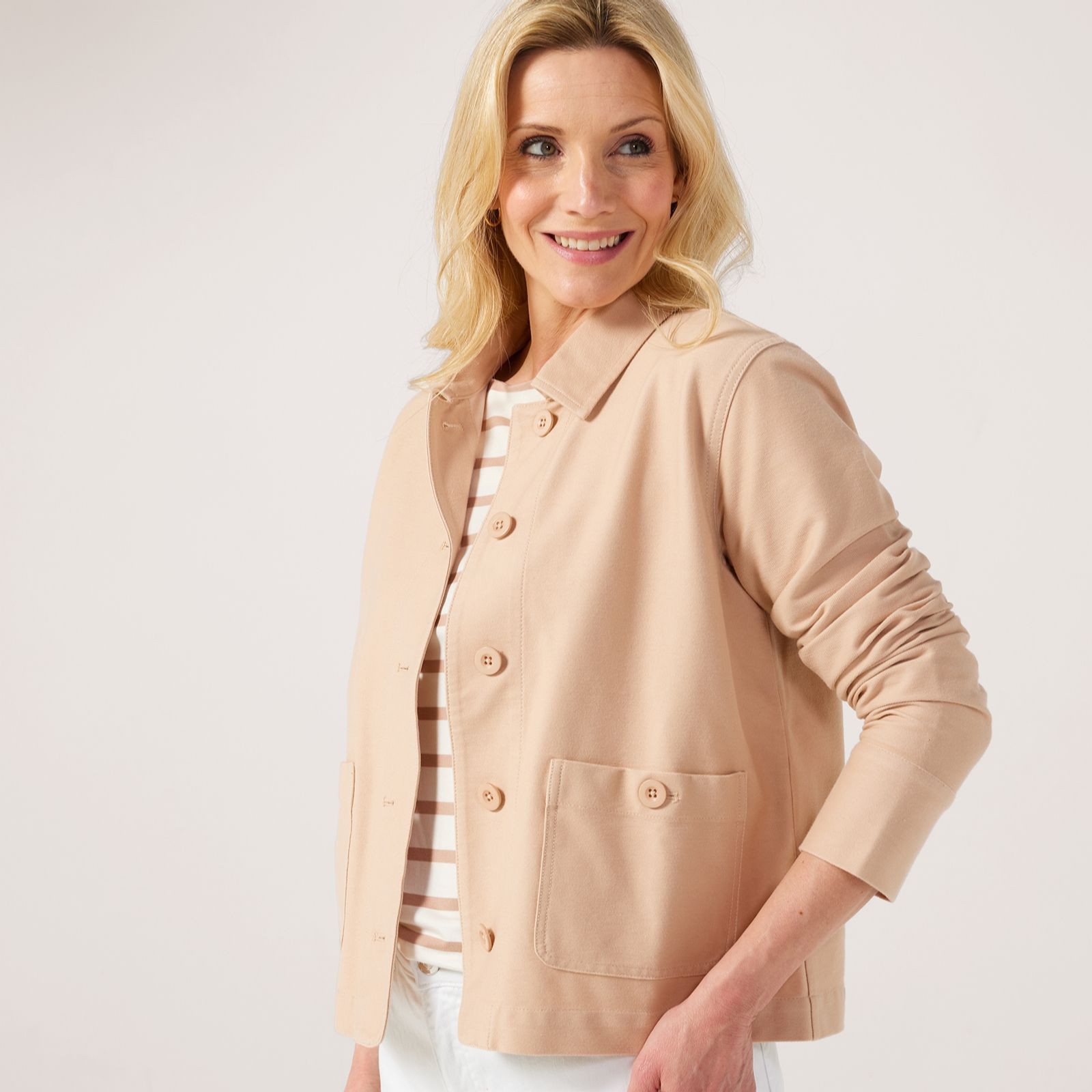 Ruth Langsford Cropped Stretch Jacket