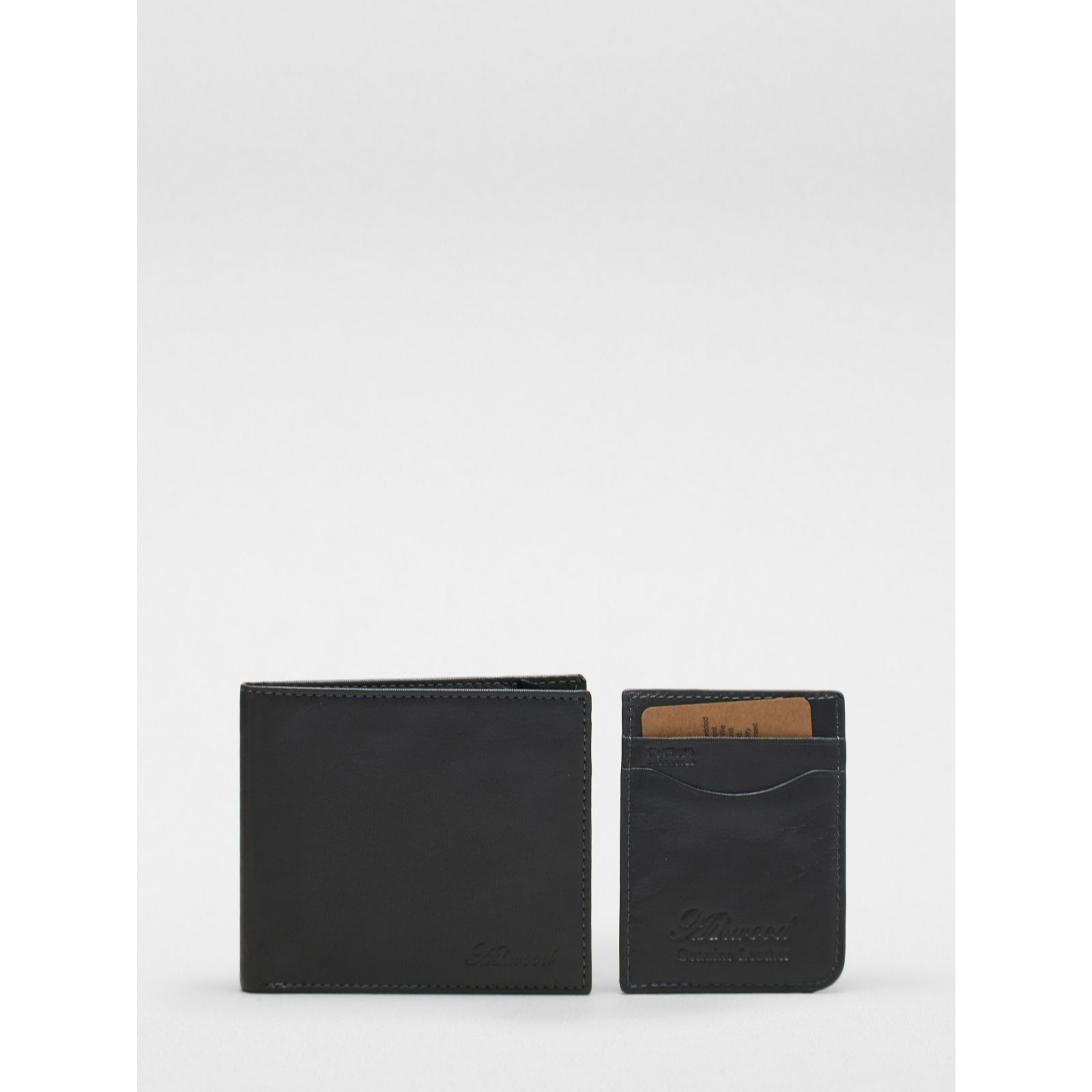 Outlet Ashwood Leather Wallet  & Cardholder Gift Set