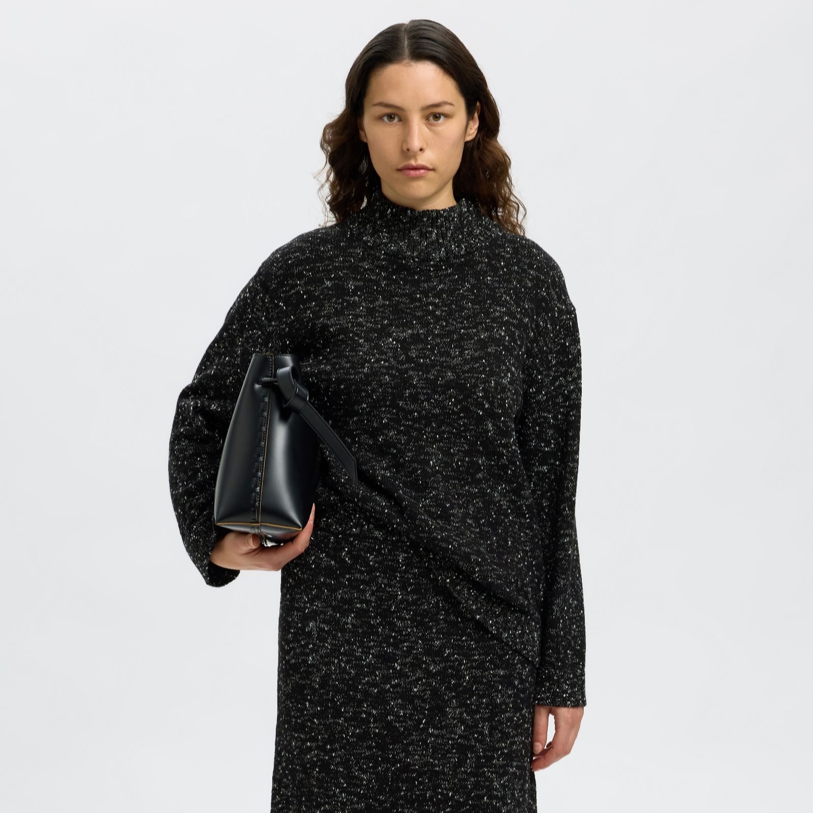 Selected Femme Aria High Neck Knitted Jumper