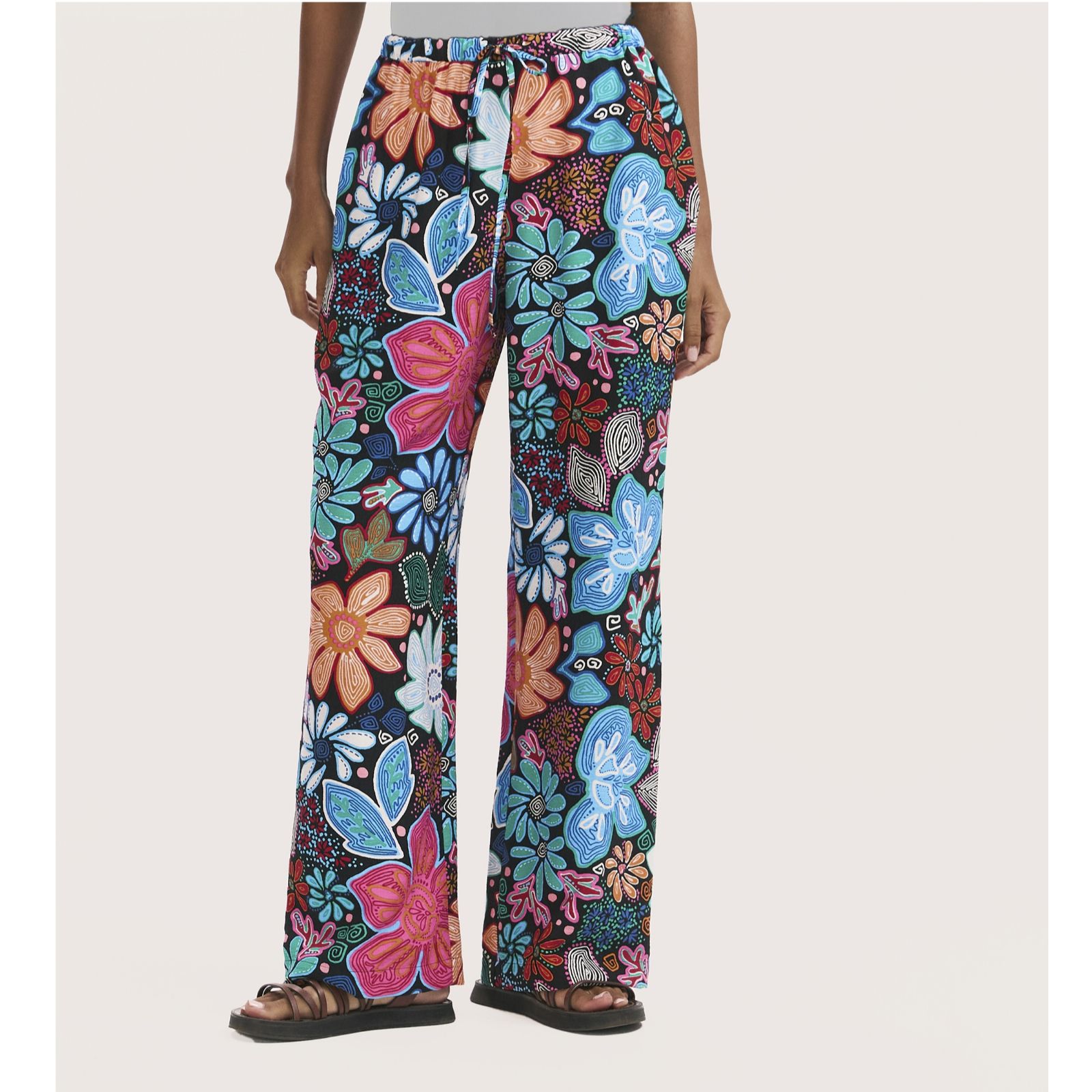Finery London Eden Printed Trousers Standard