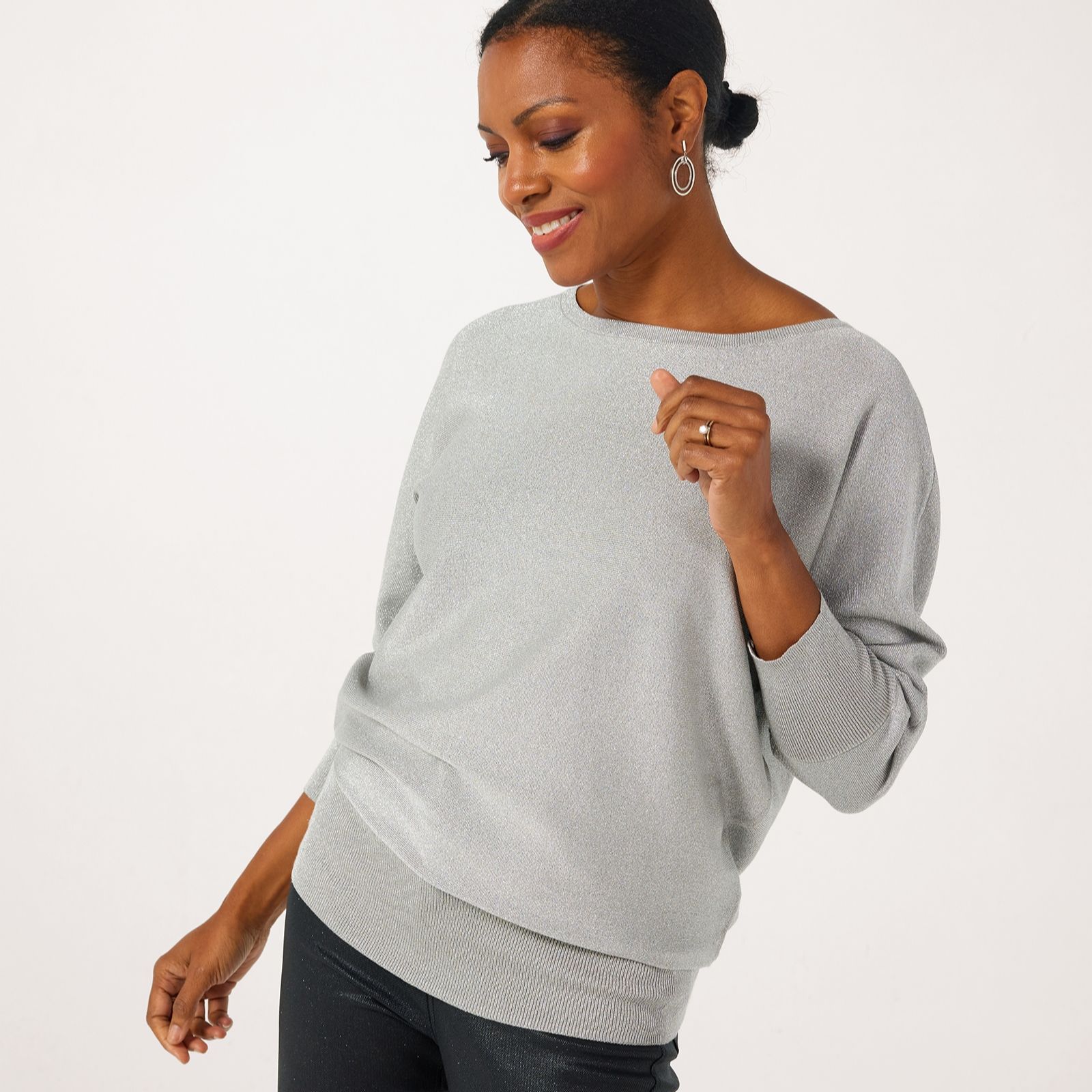 Ruth Langsford Shimmer Batwing Jumper