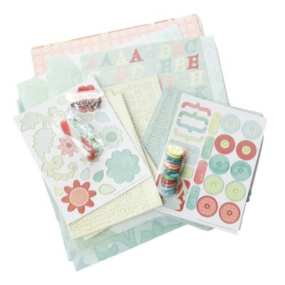 Brenda Pinnick Scrapbook Kit with Embellishment - QVC UK