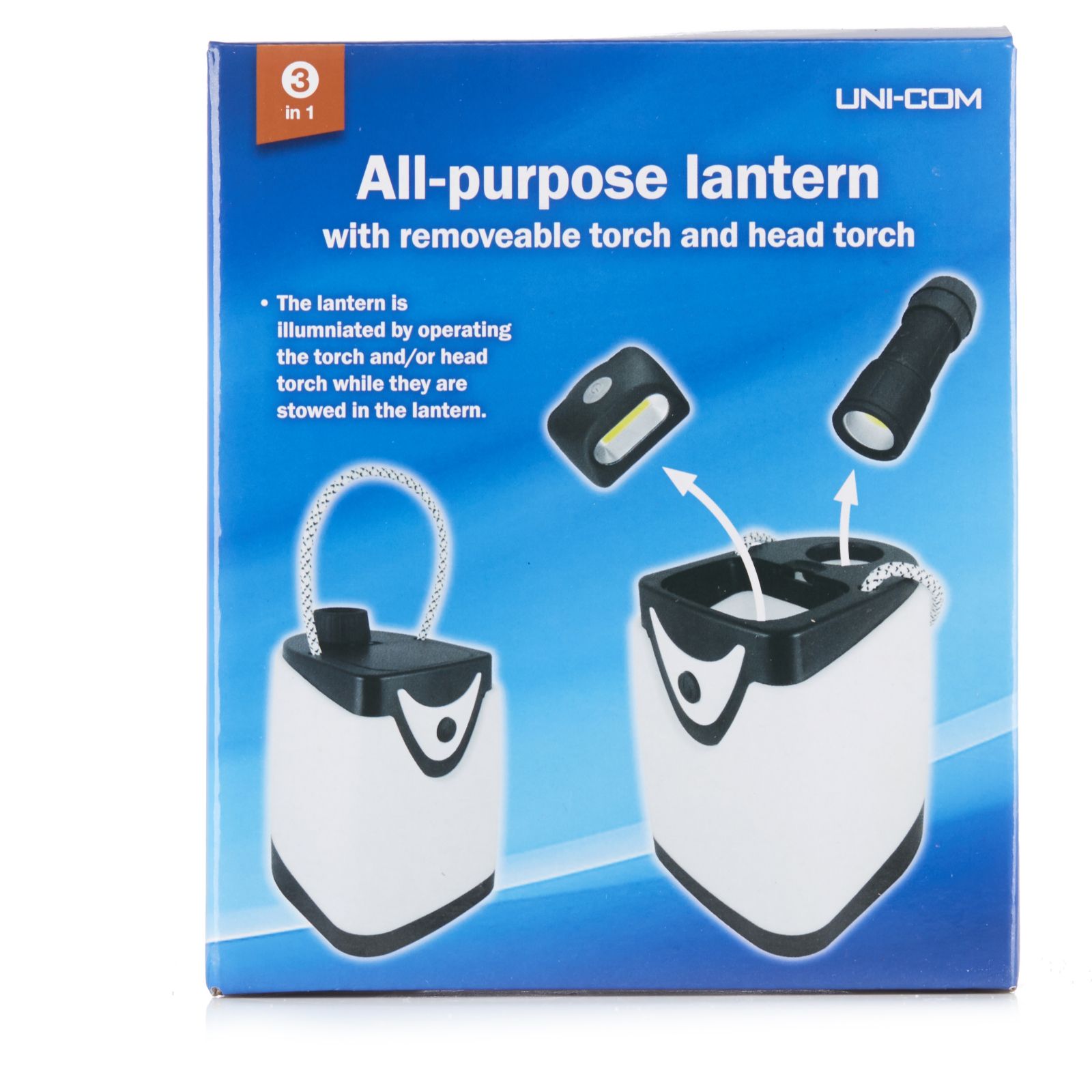 All Purpose Lantern Includes Batteries QVC UK