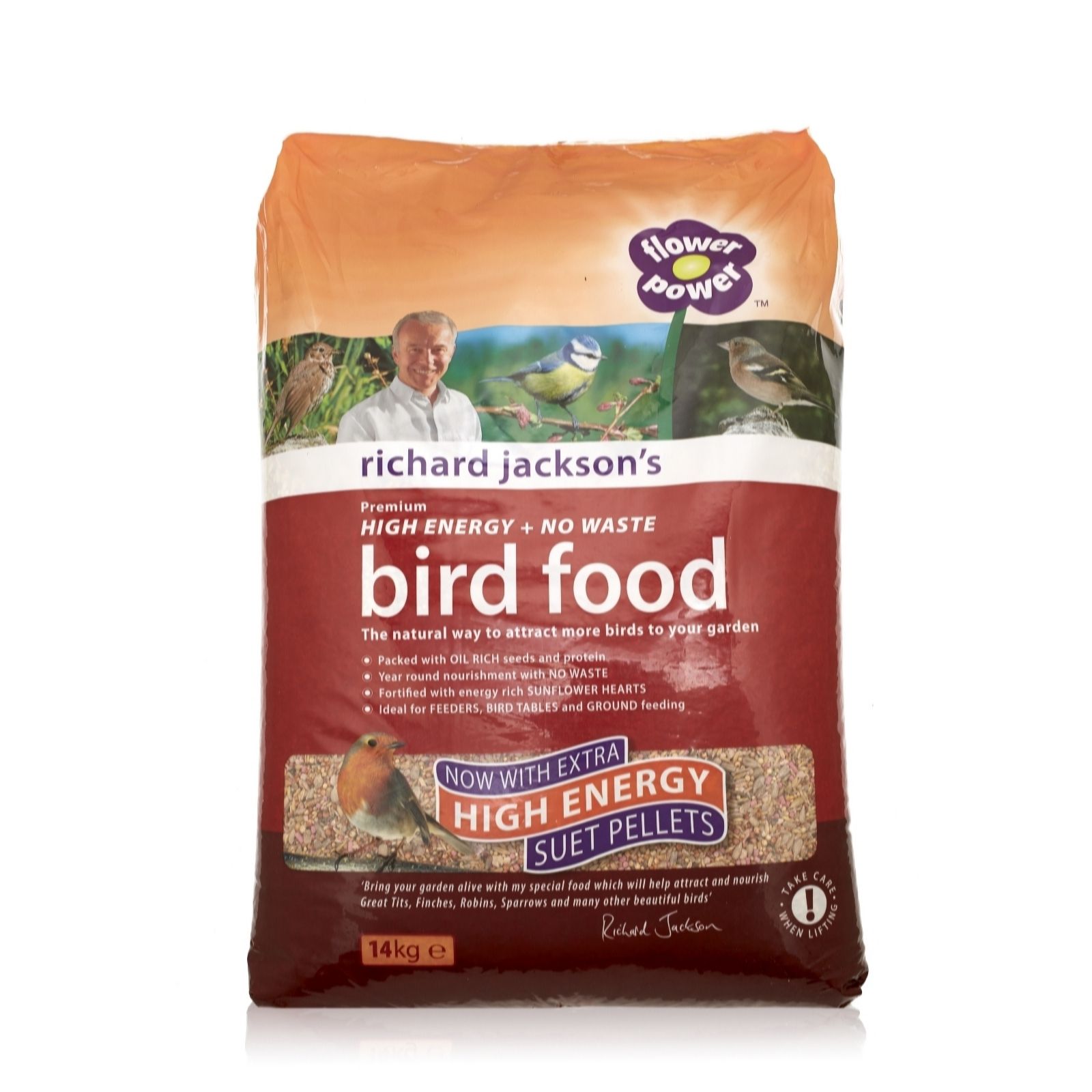 Richard Jackson's 14kg New Formula Premium High Energy Bird Food