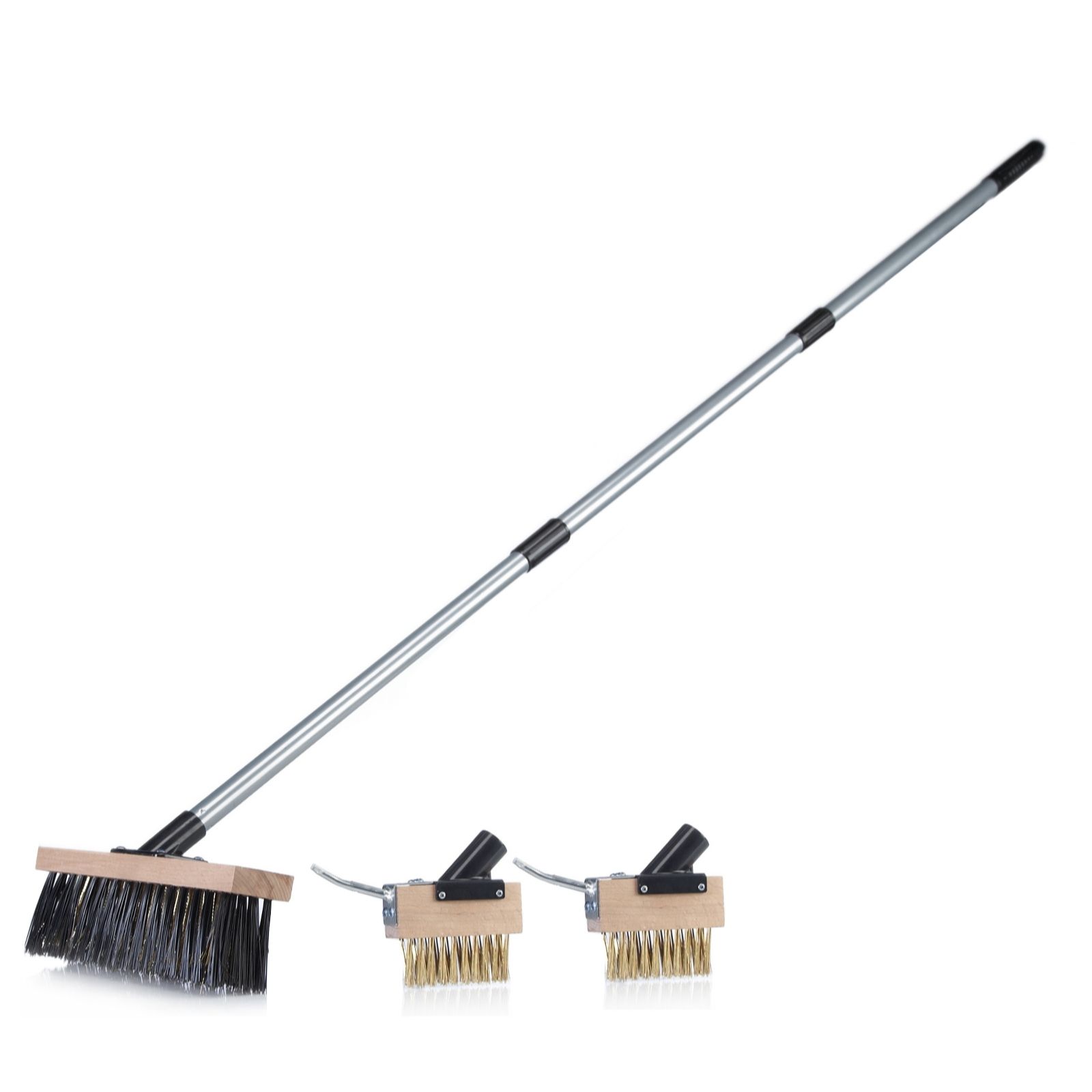 Ultimate Patio Drive & Pavement Cleaner with 2 Wire Heads & Slab Brush