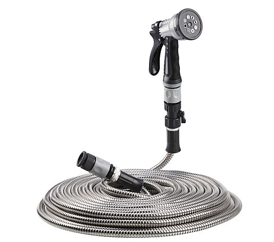 Garden Gear Stainless Steel Hose and Nozzle