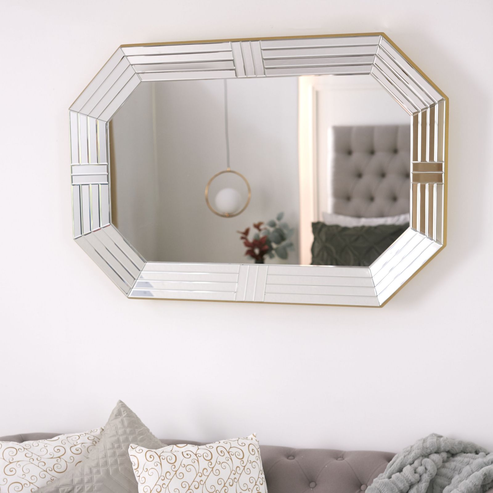 Alison Cork Octagonal Mirror QVC UK