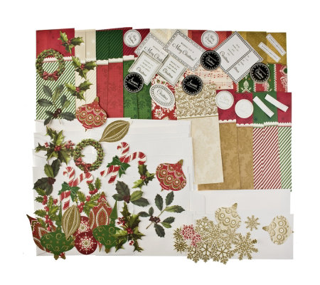 Anna Griffin Last Minute Christmas Card Making Kit - QVC UK